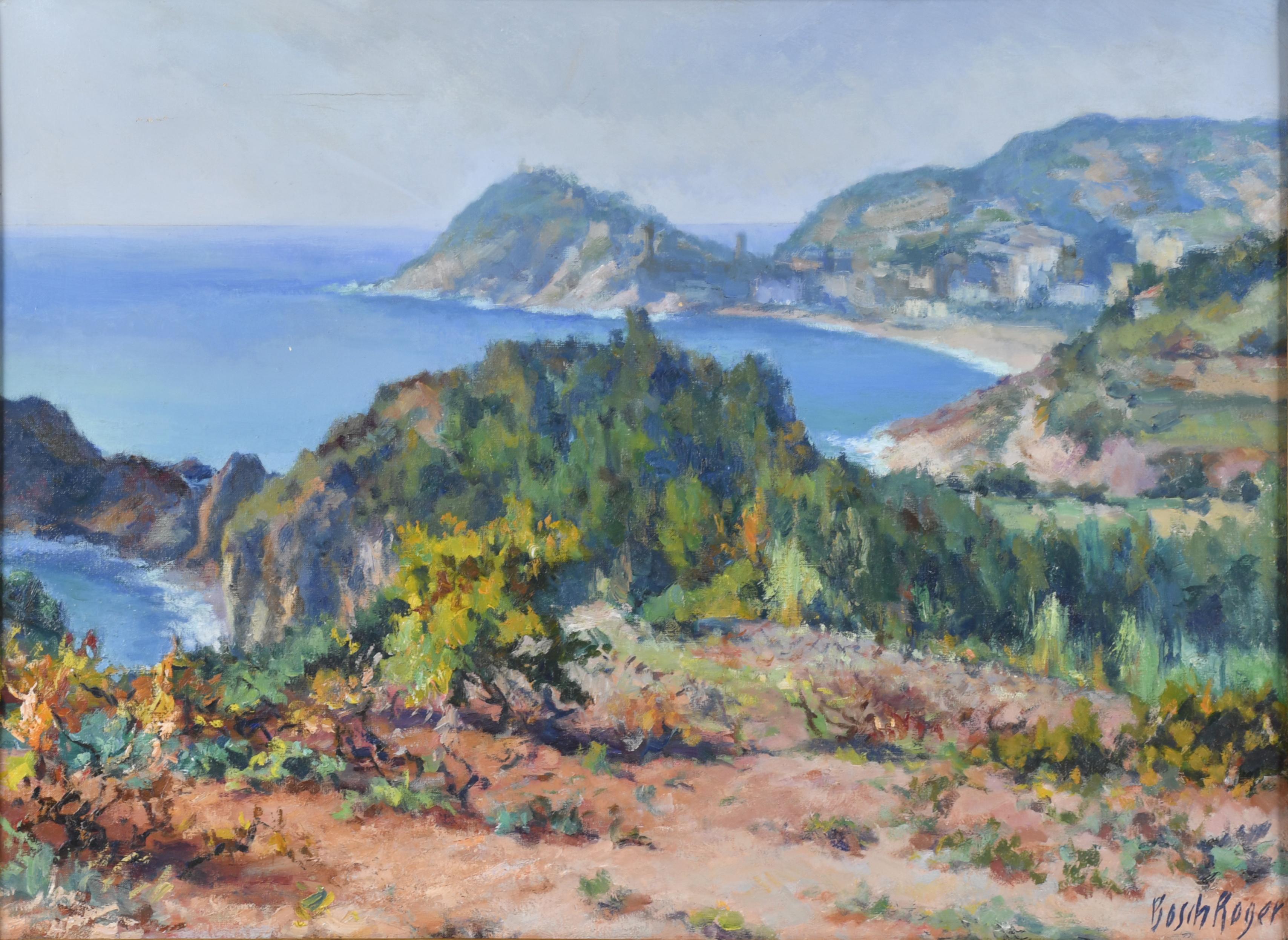 EMILI BOSCH ROGER (1894-1980). "Paisaje costero".