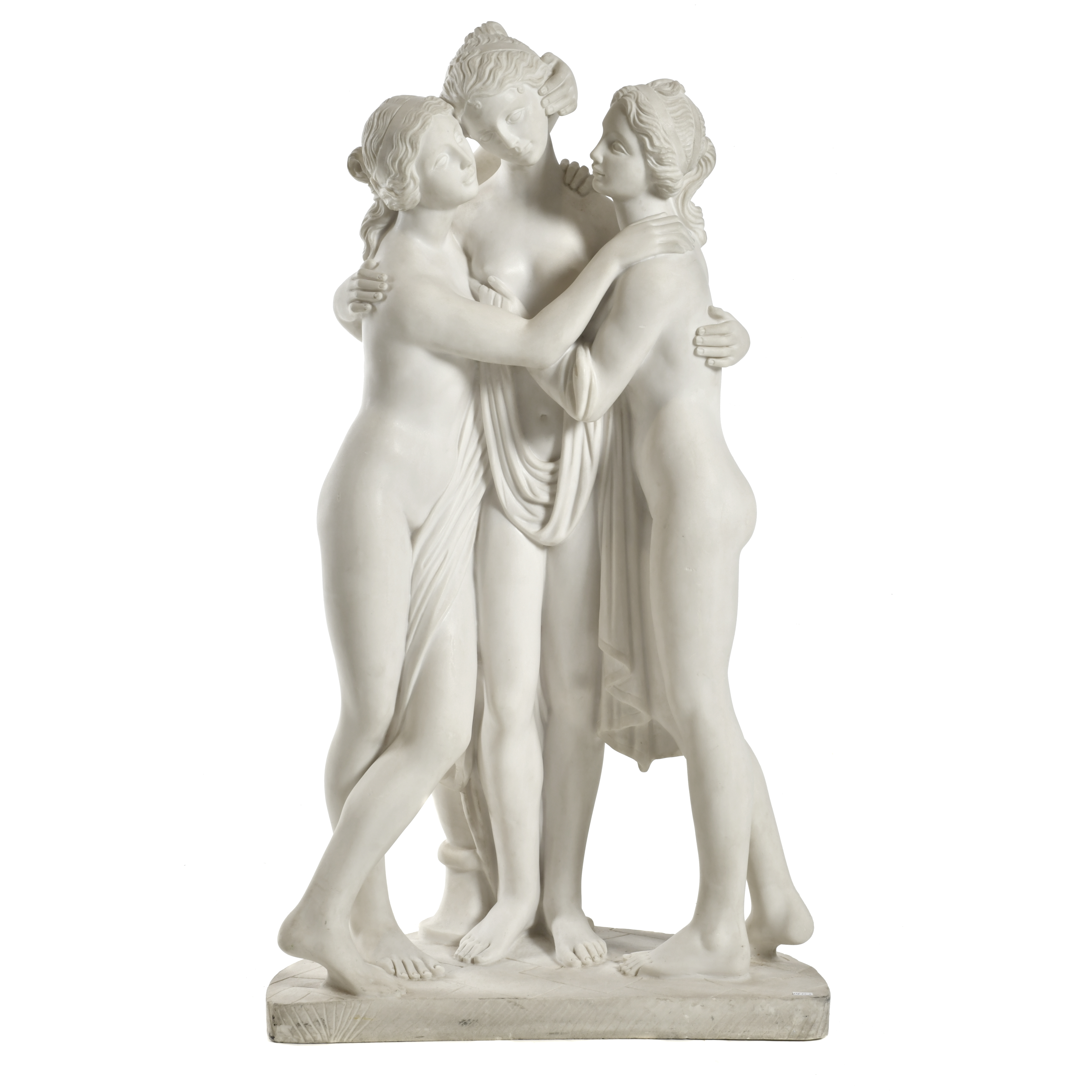 LORENZO DAL TORRIONE. "Las Tres Gracias", siglo XX. 
