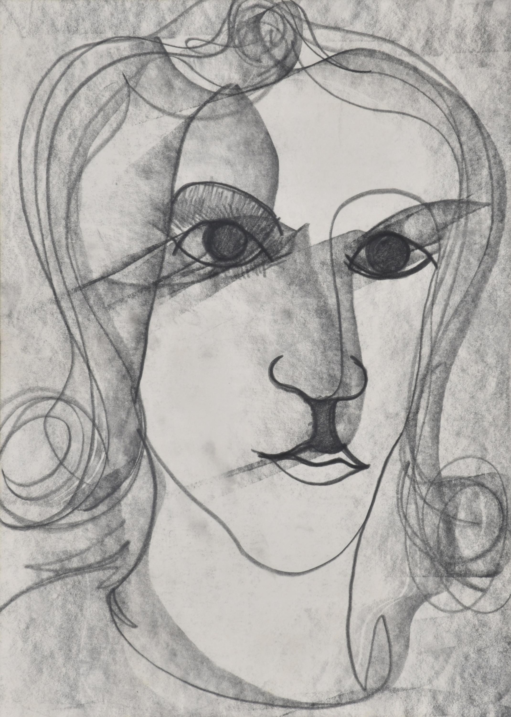JORDI MARAGALL (1936).  "Rostro femenino".