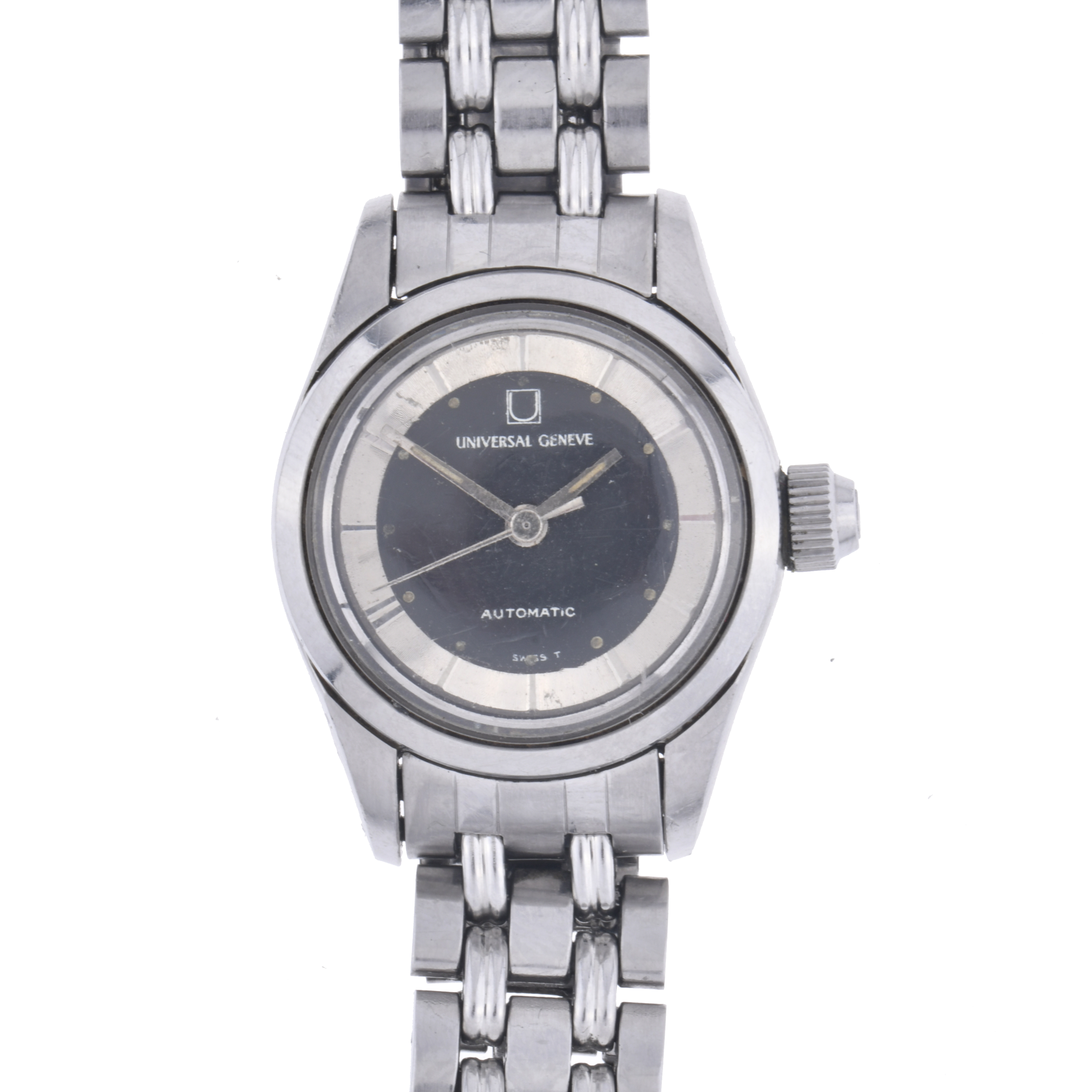 UNIVERSAL GENEVE. Polerouter. Reloj de pulsera.