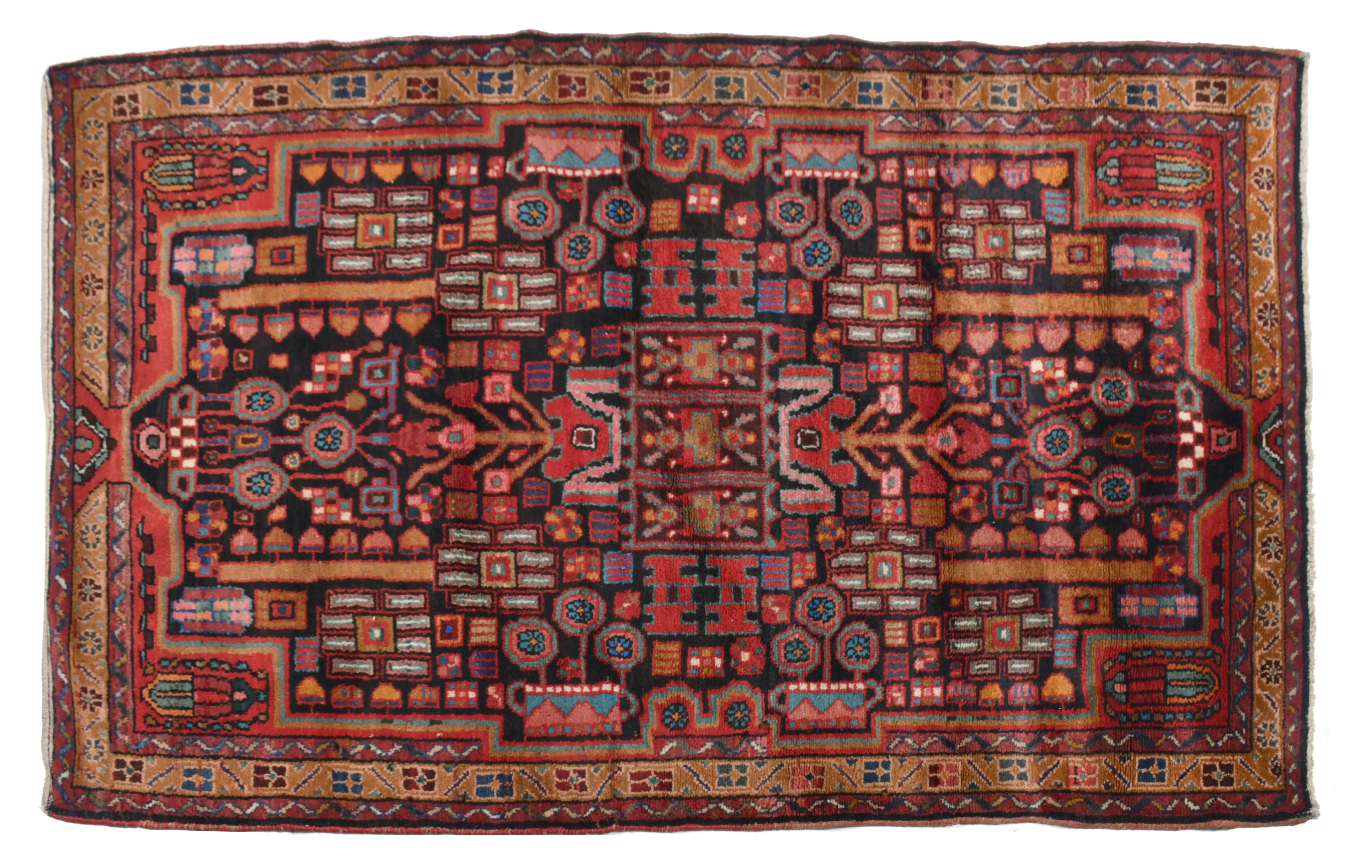 Alfombra iraní, siglo XX. 