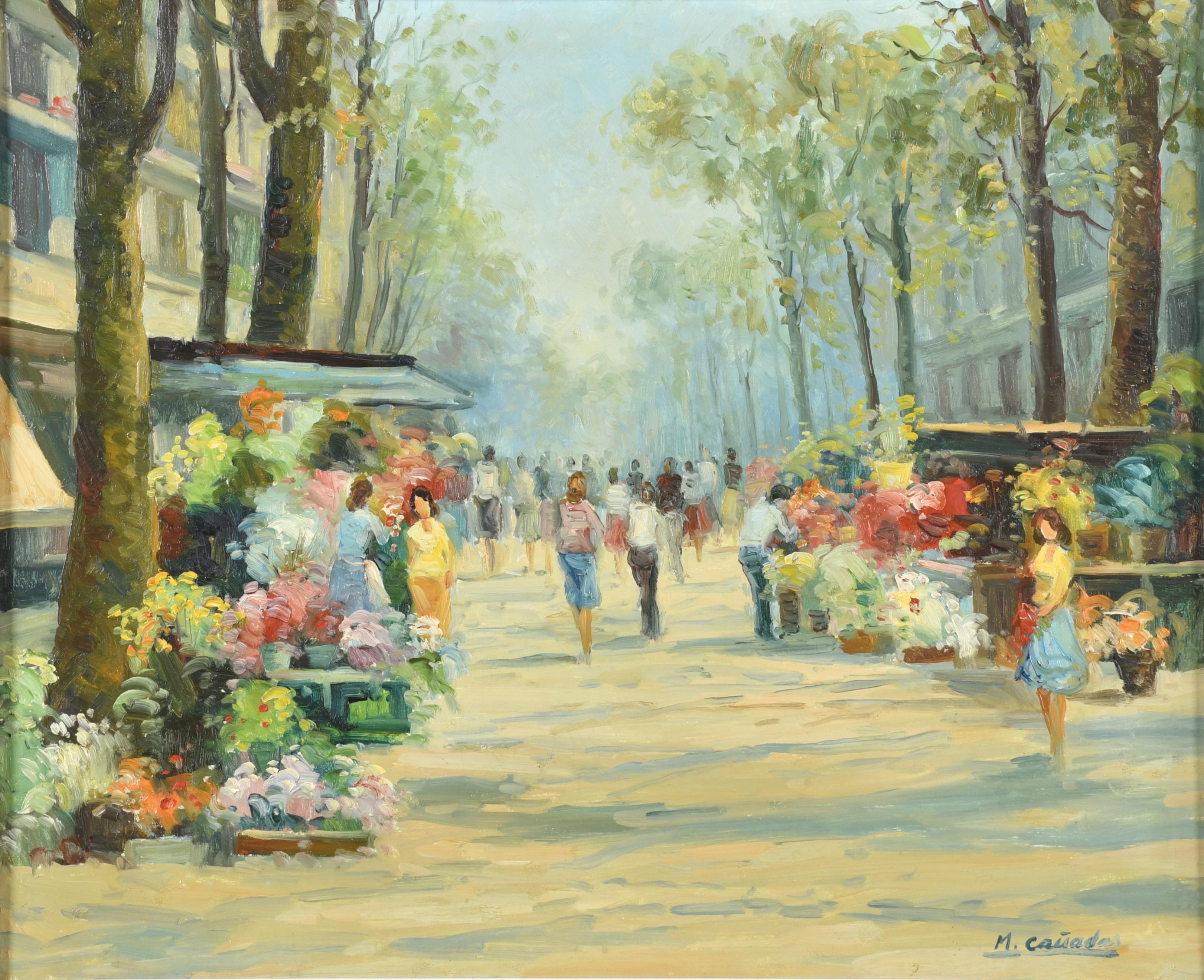 M. CAÑADAS (XX). "La Rambla".
