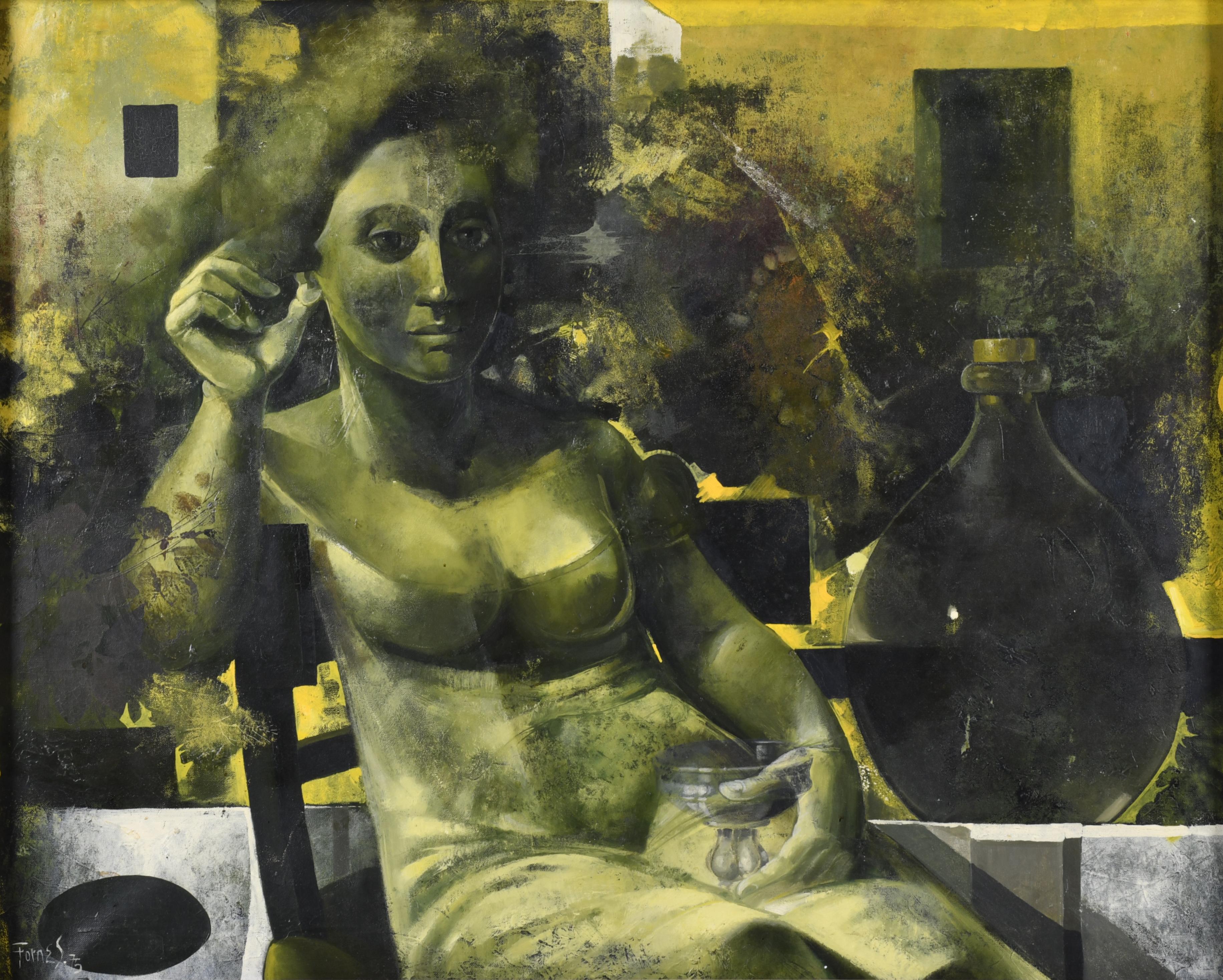 PAU LLUIS FORNES (1930-2006).  "Joven", 1975.