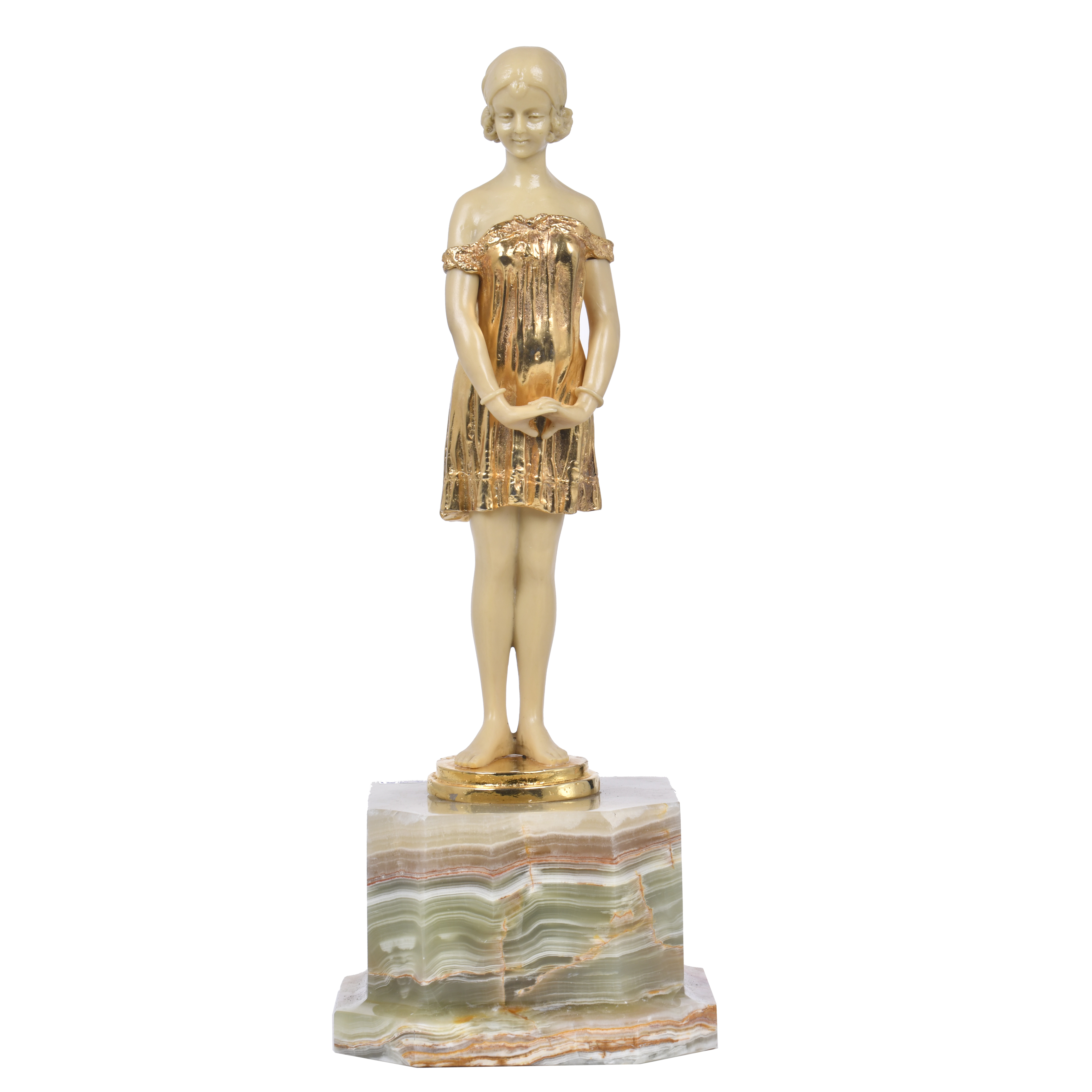 SIGUIENDO MODELOS DE DEMÉTRE CHIPARUS (1886-1947).  "Inocen