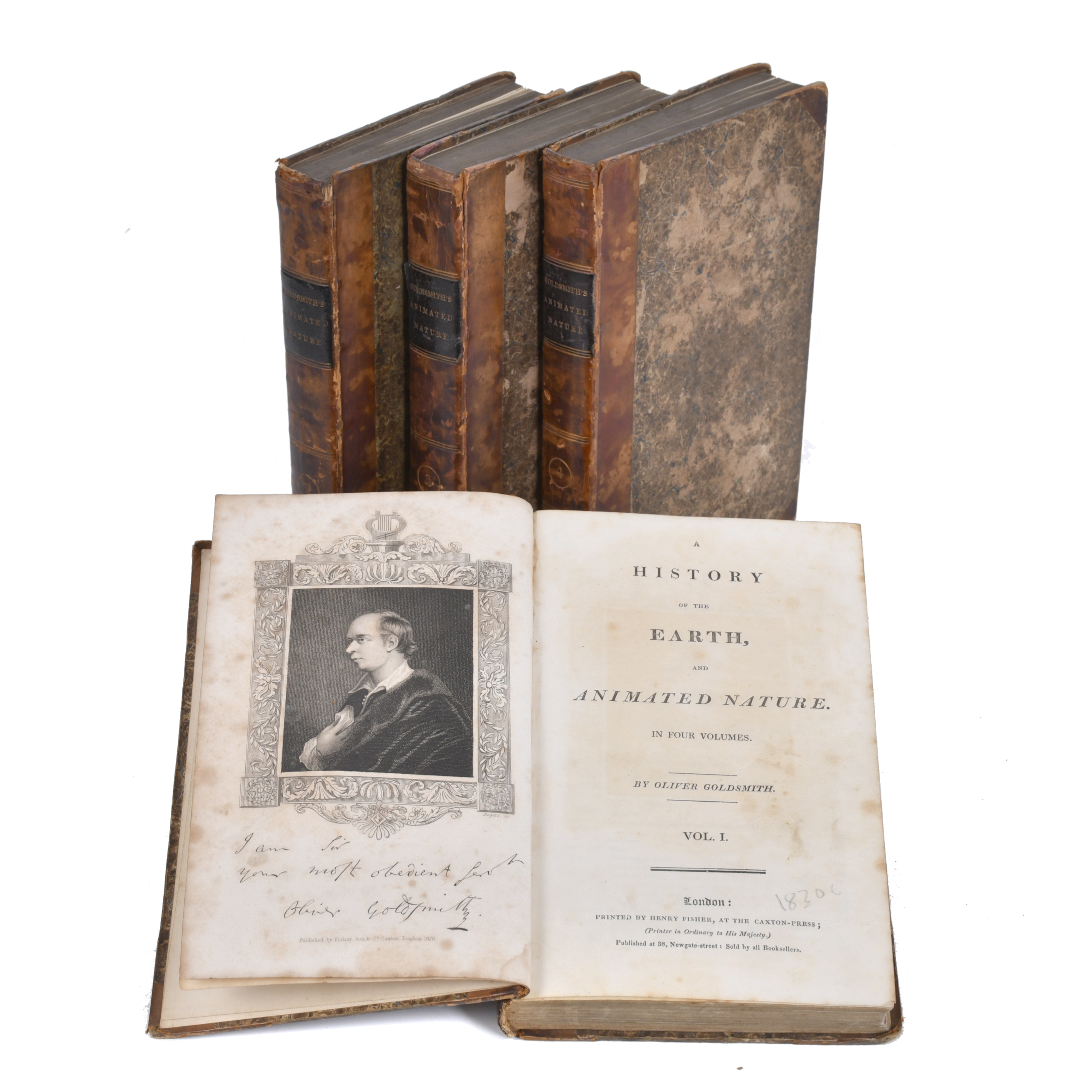 OLIVER GOLDSMITH (1728 - 1774). History of the earth and an