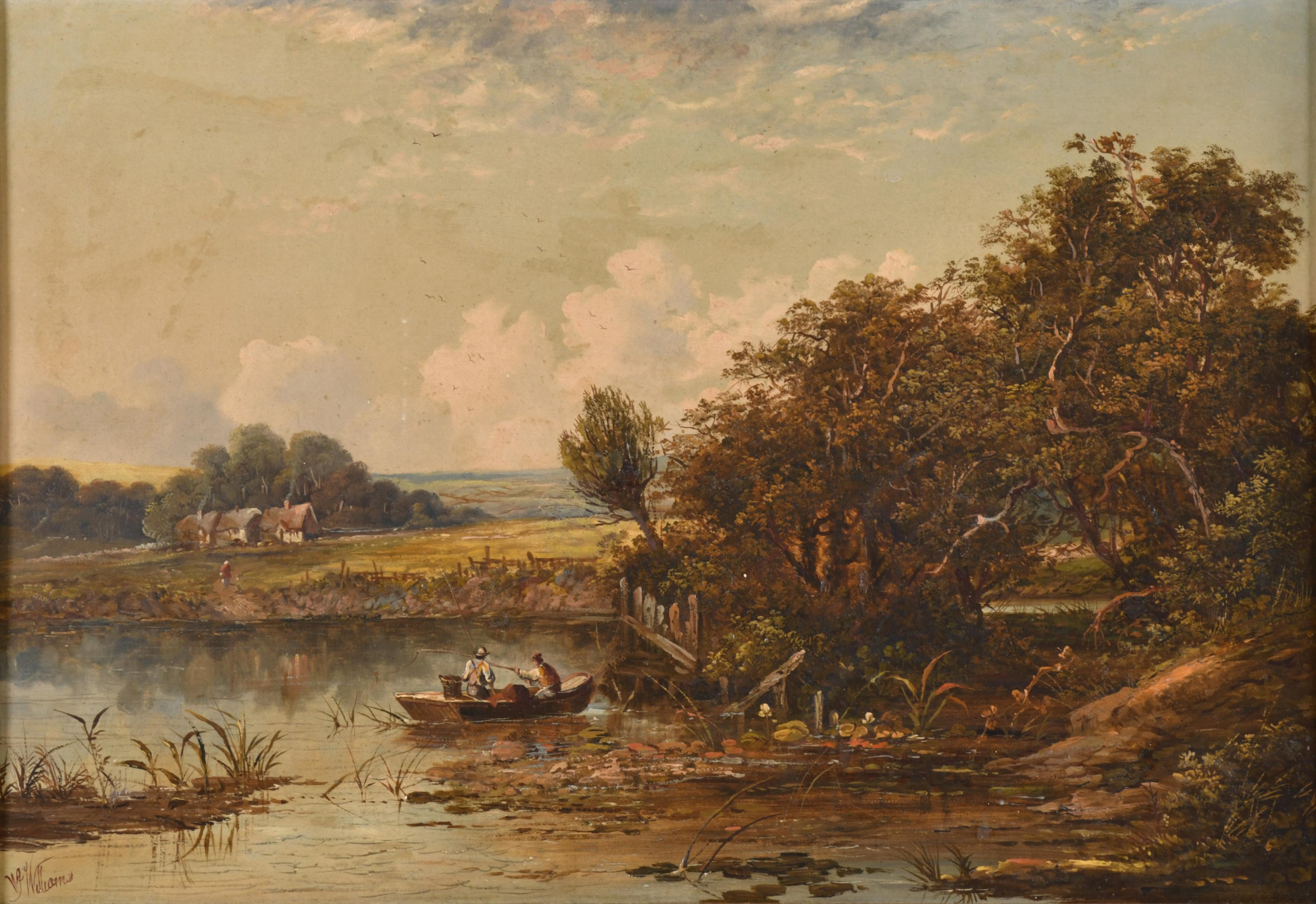 ESCUELA NORTEAMERICANA, SIGLO XVIII-XIX. "Paisaje". 