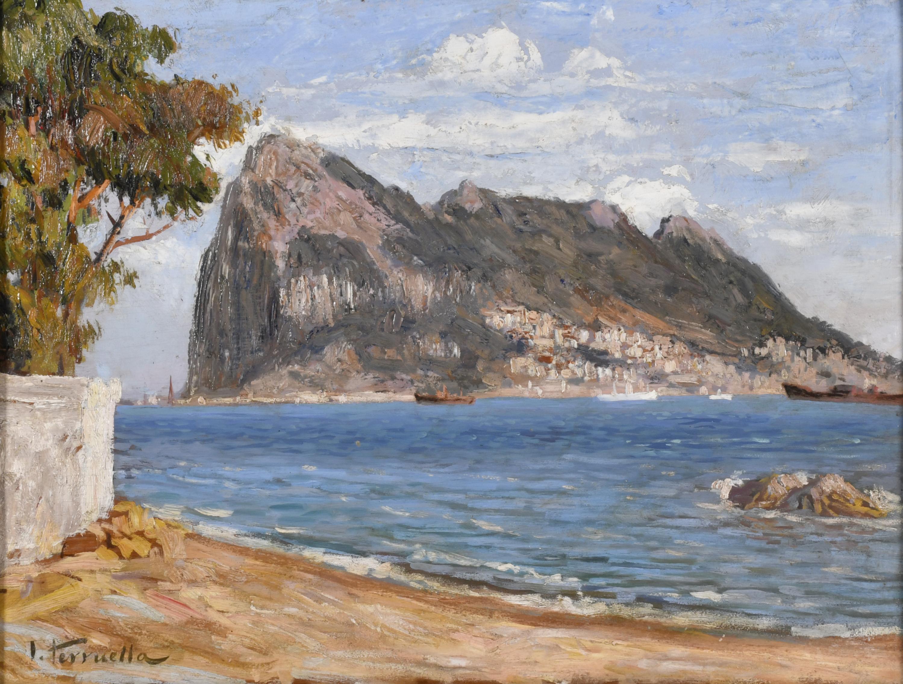 JOAQUIM TERRUELLA MATILLA (1891-1957). "Gibraltar". 