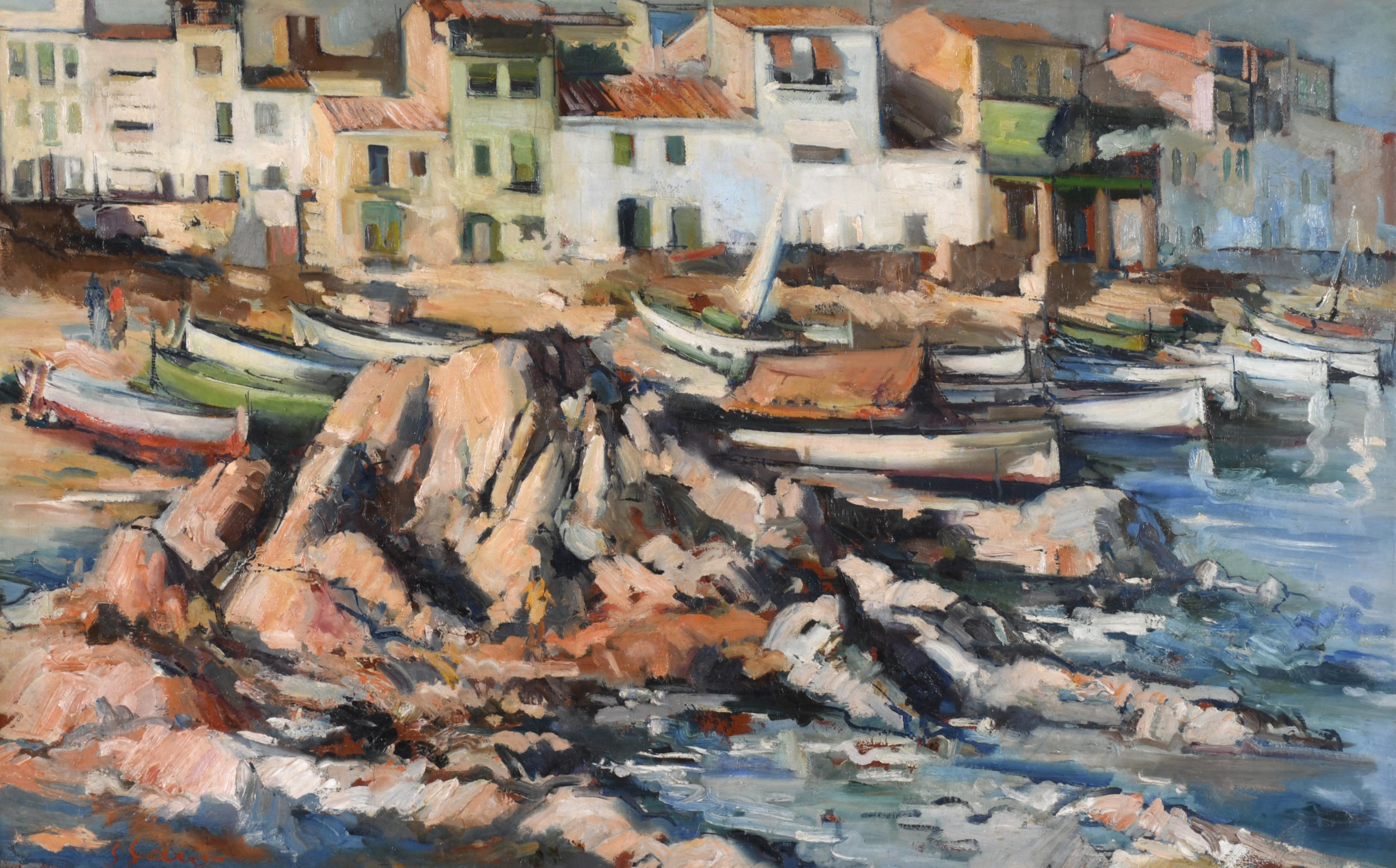 JOAN SERRA MELGOSA (1899-1970) "Calella".