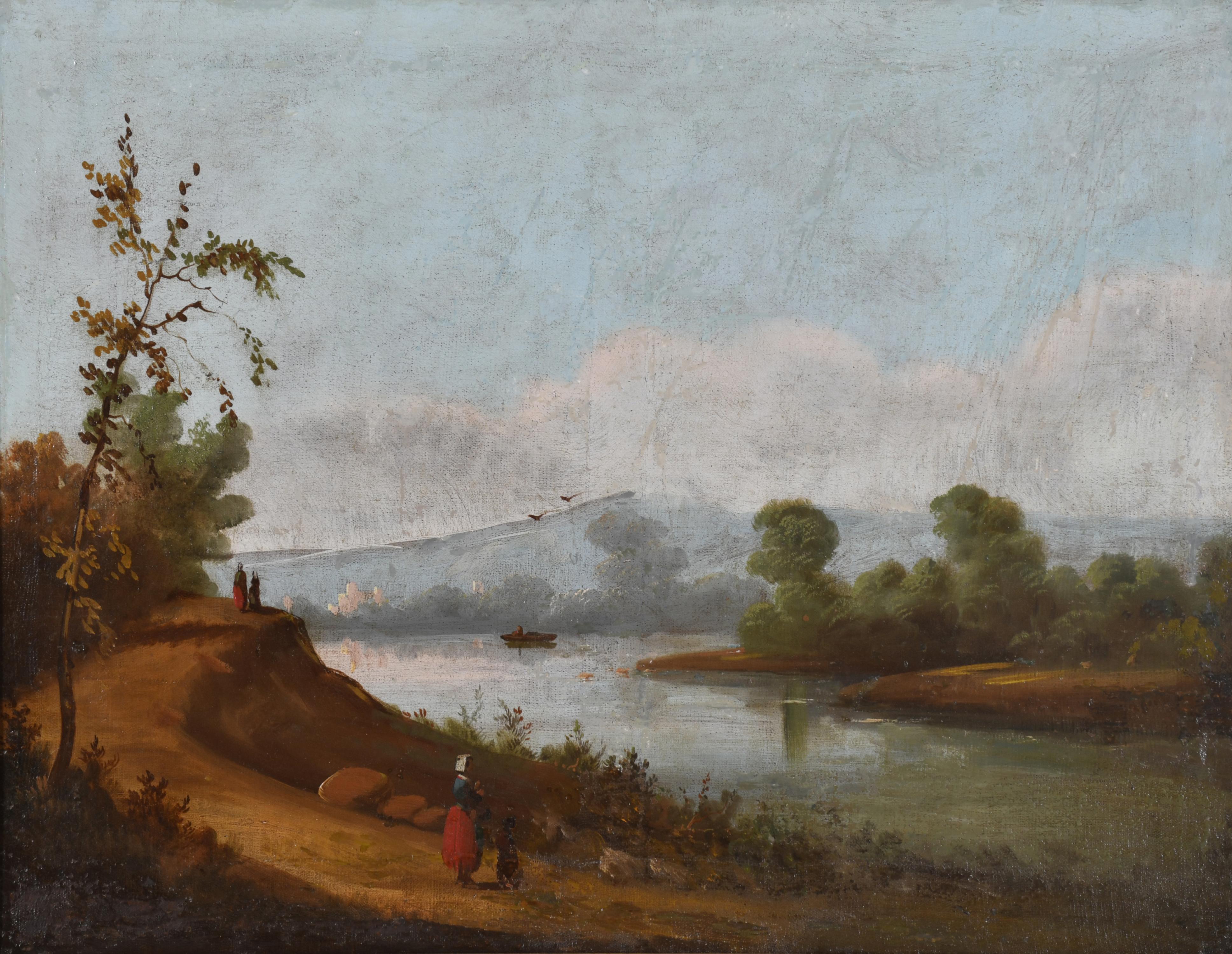 ESCUELA ESPAÑOLA, SIGLO XIX-XX. "Paisaje".