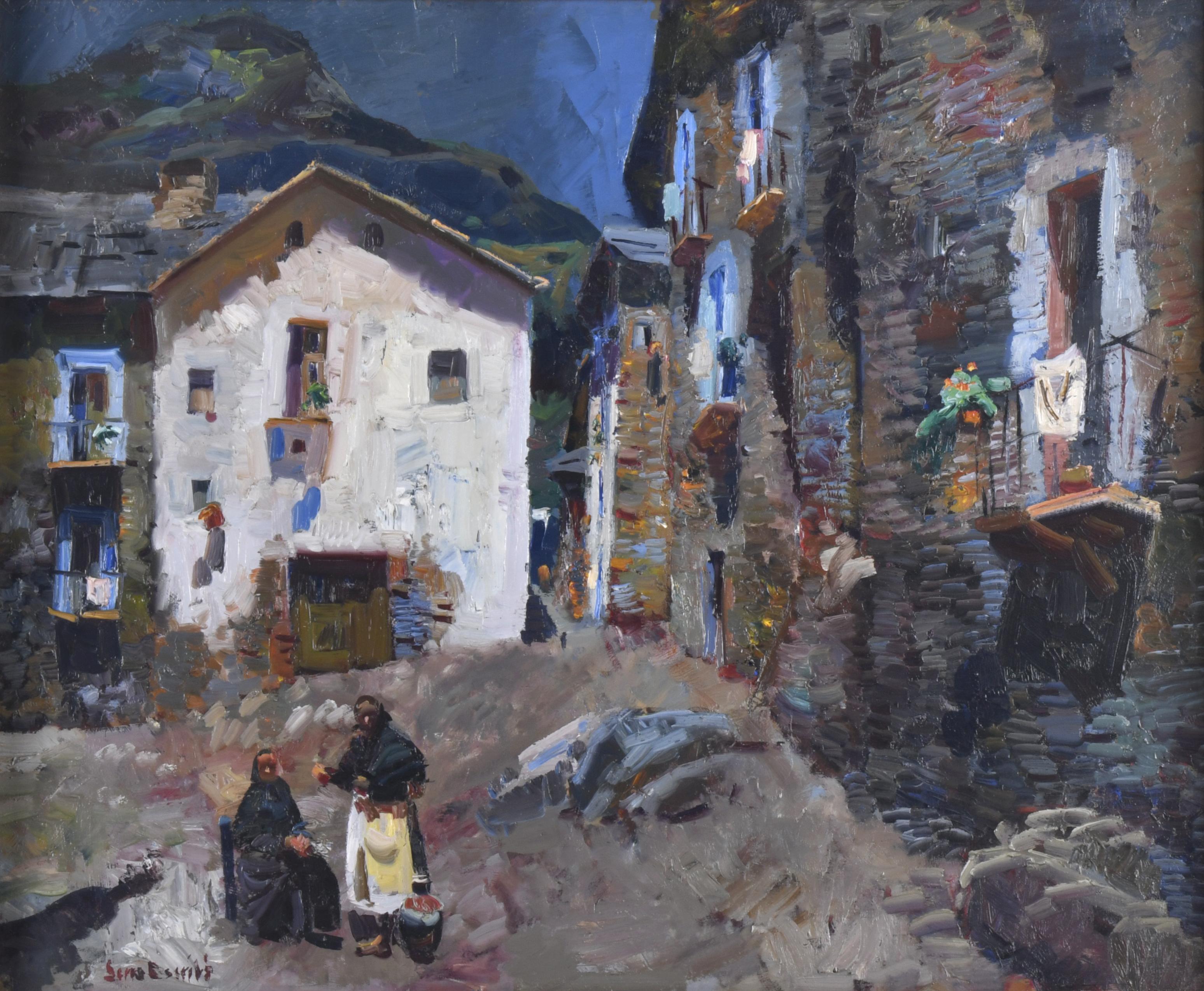 MIQUEL SERRA ESCRIBA (1947).   "Paisaje".