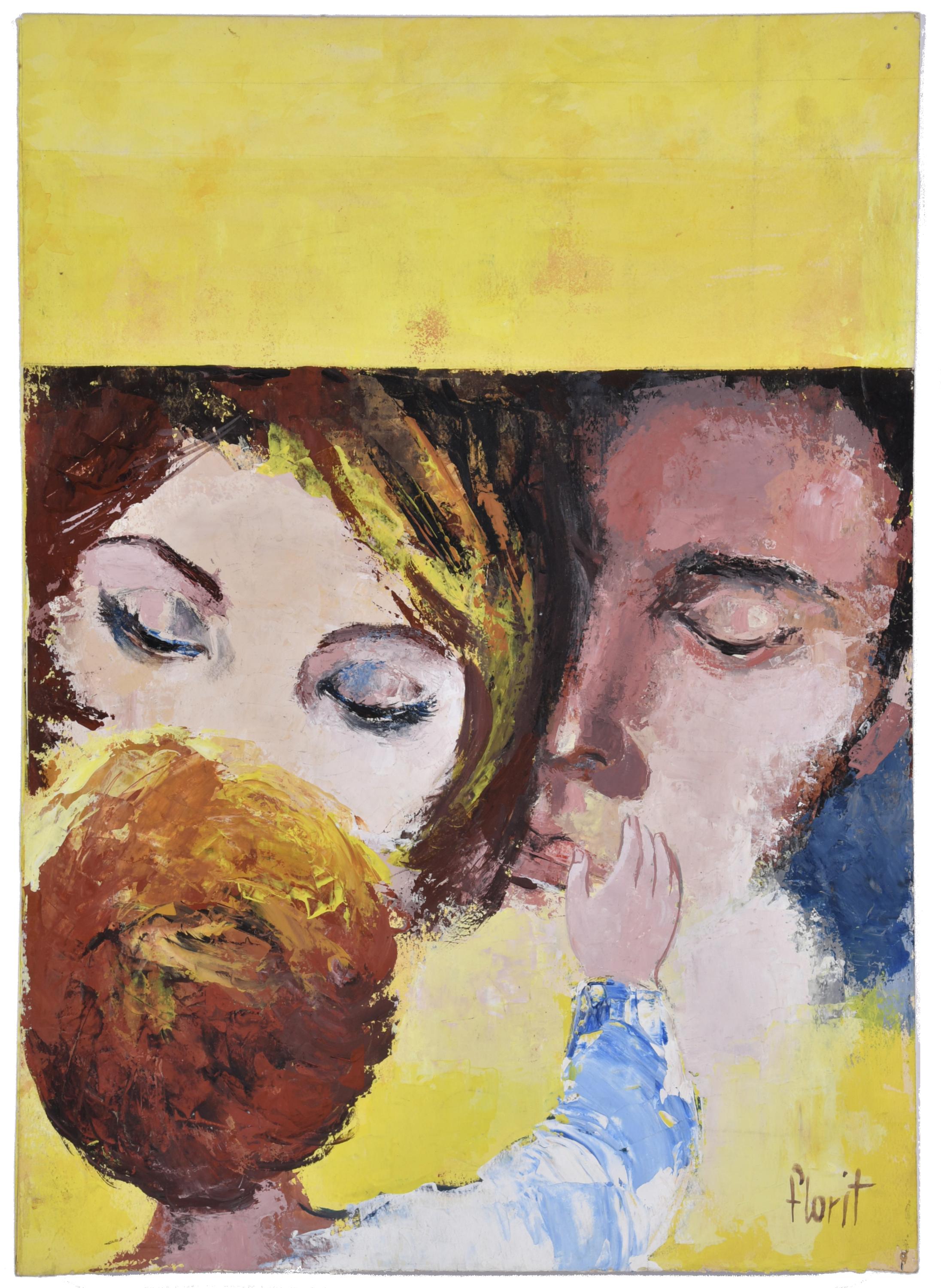 JOSÉ LUIS FLORIT RODERO (1909-2001). "Amor".