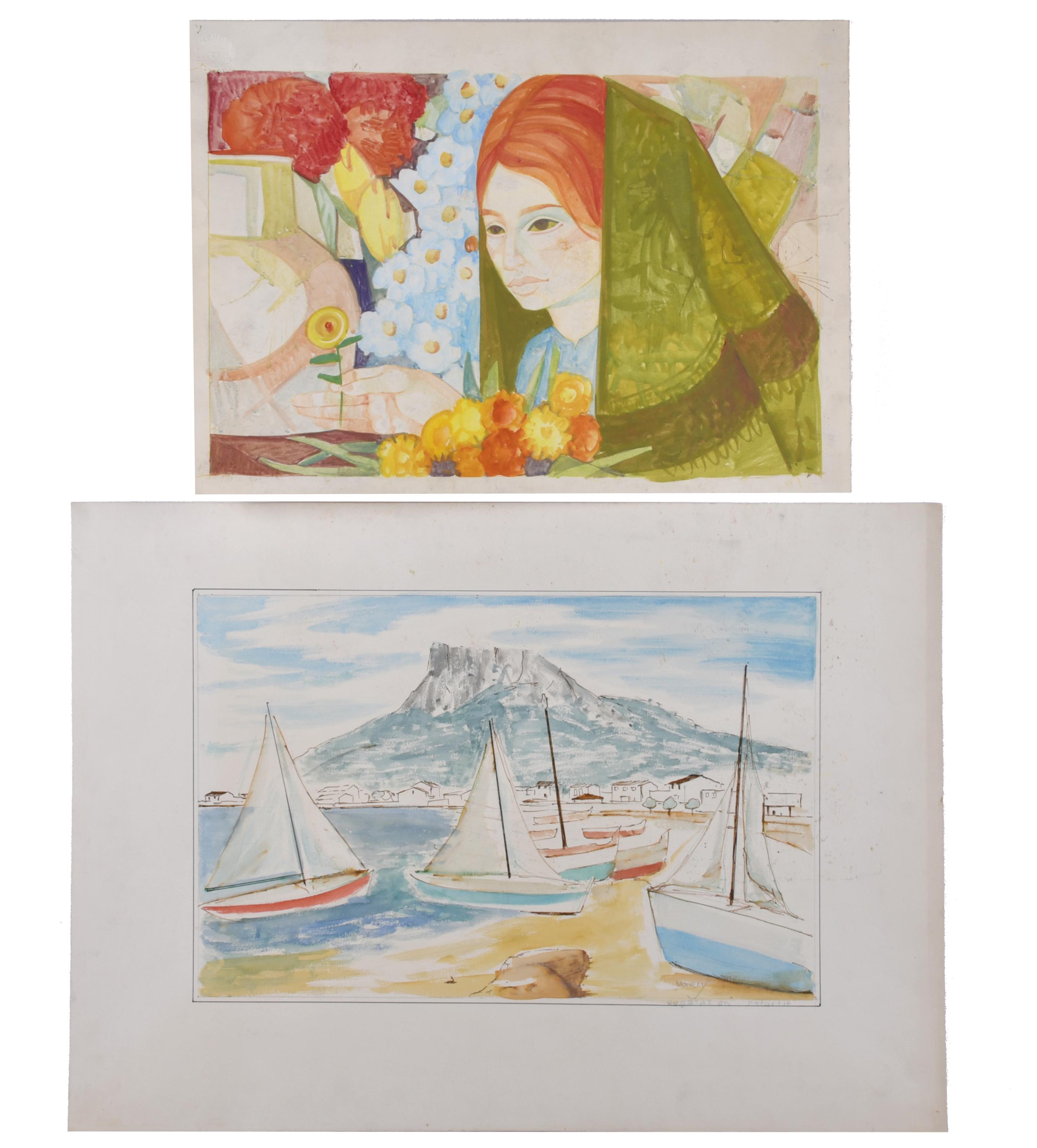 GABRIEL PORTOLÉS (1930) AND MONEY (20TH CENTURY). &#39;Regatas 