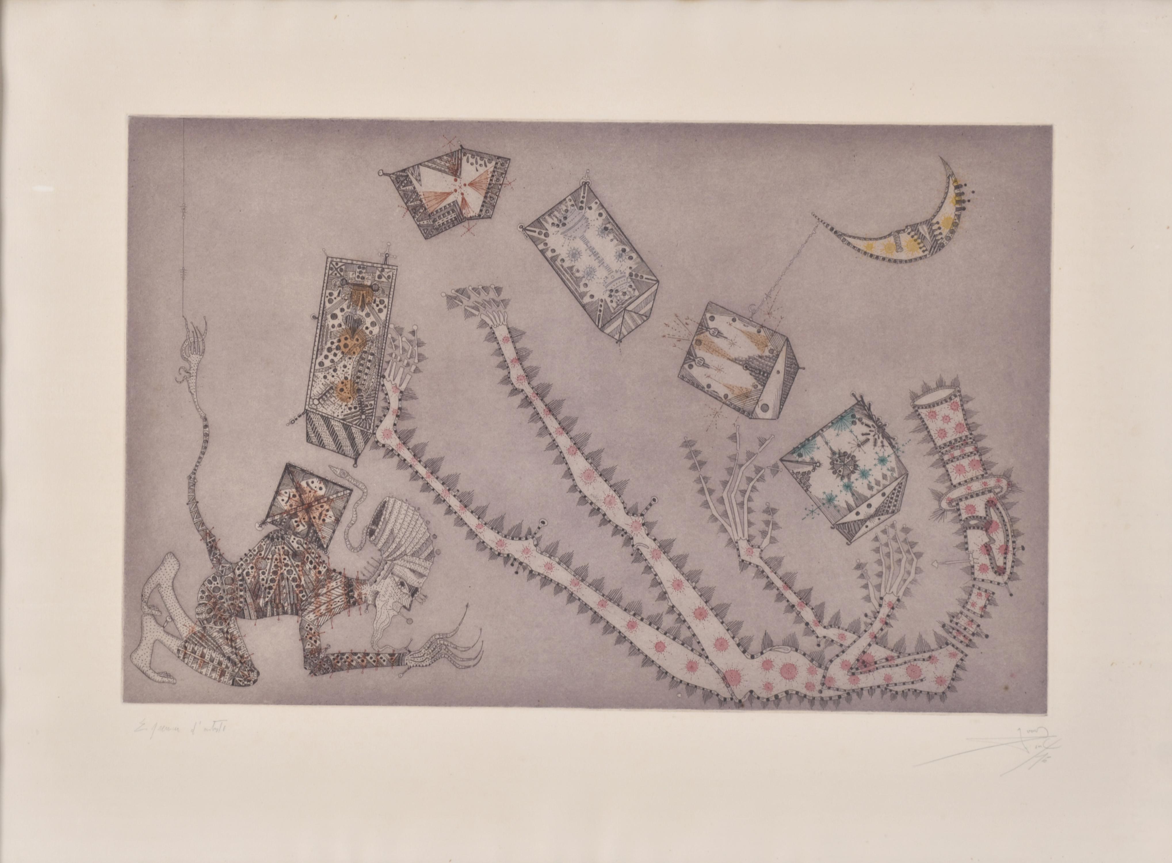 JOAN PONÇ I BONET (1927-1984). "Joc", 1975.