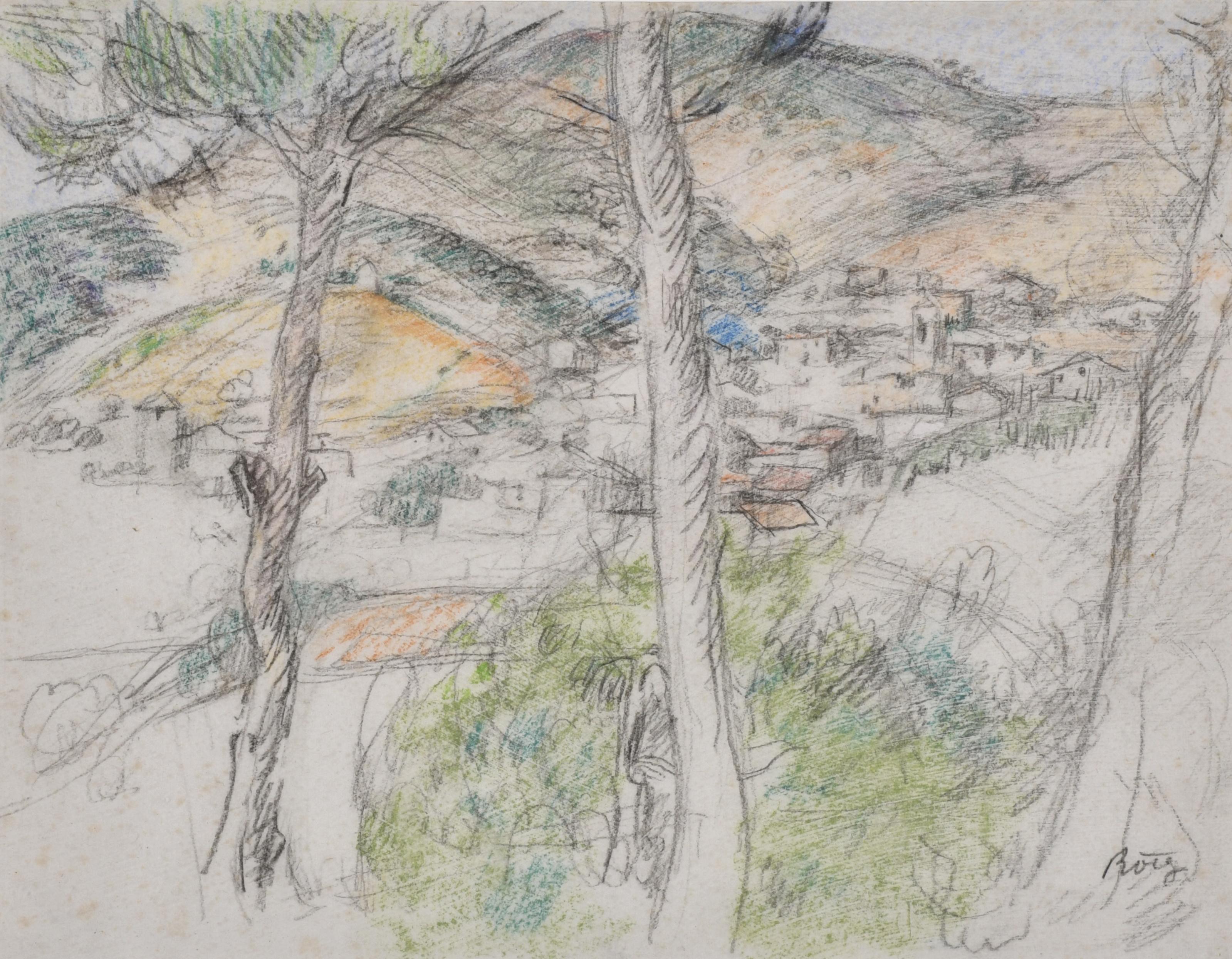 PAU ROIG CISA (1879-1955). "Paisaje".