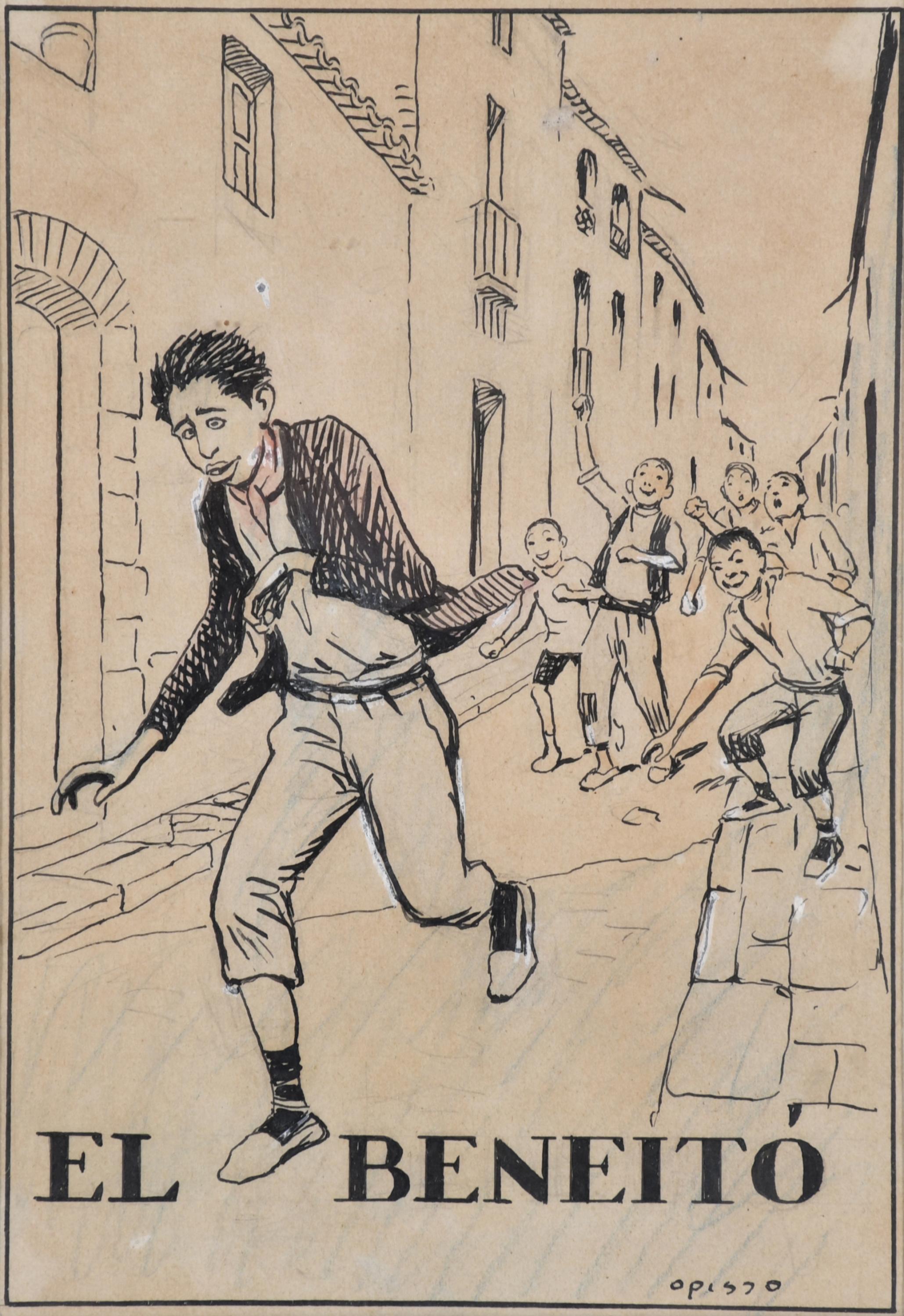 RICARD OPISSO (1880-1966). "El Beneitó".