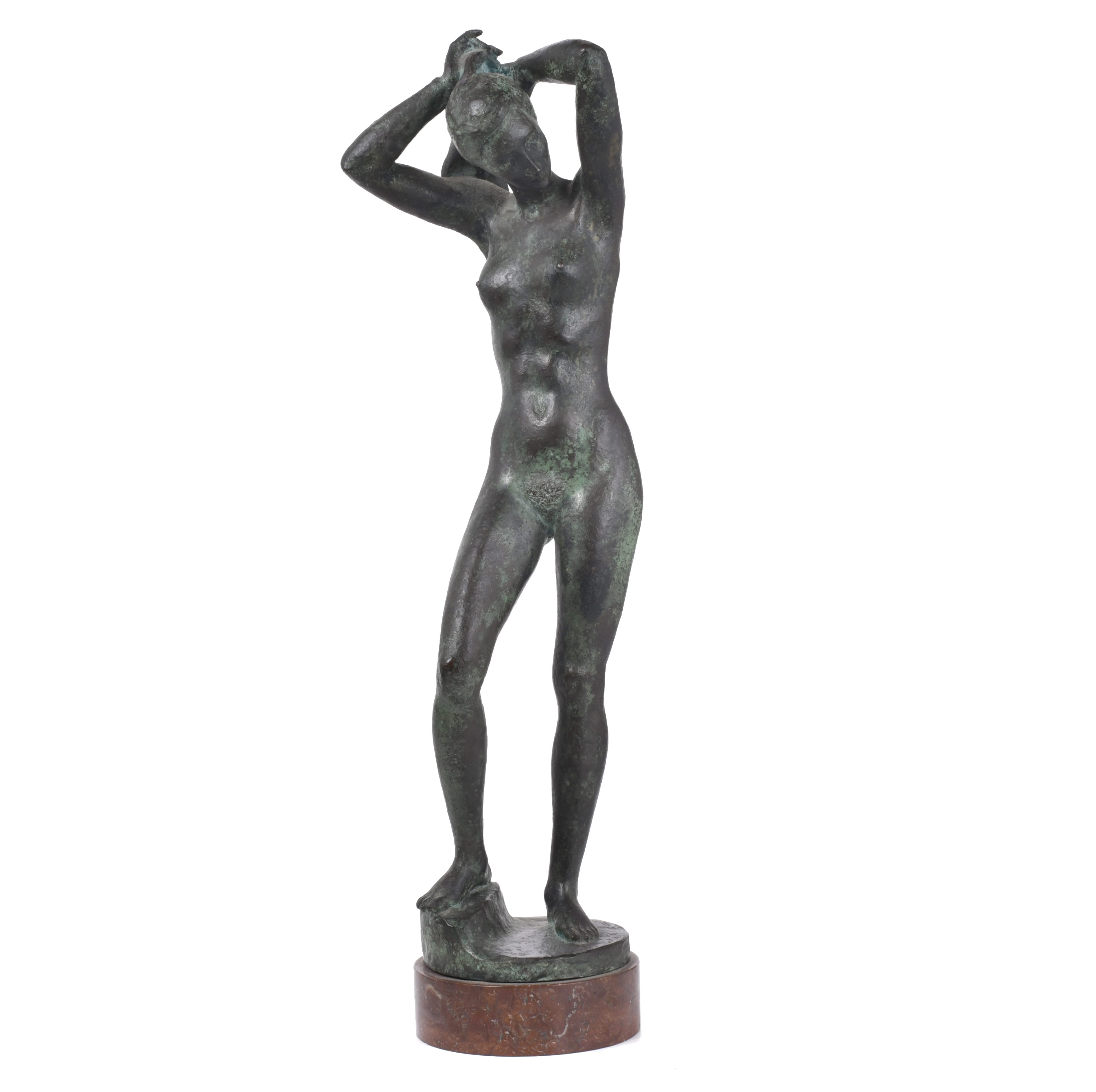 JOAQUIM ROS BOFARULL (1906 - 1991).  “Mujer peinándose”.