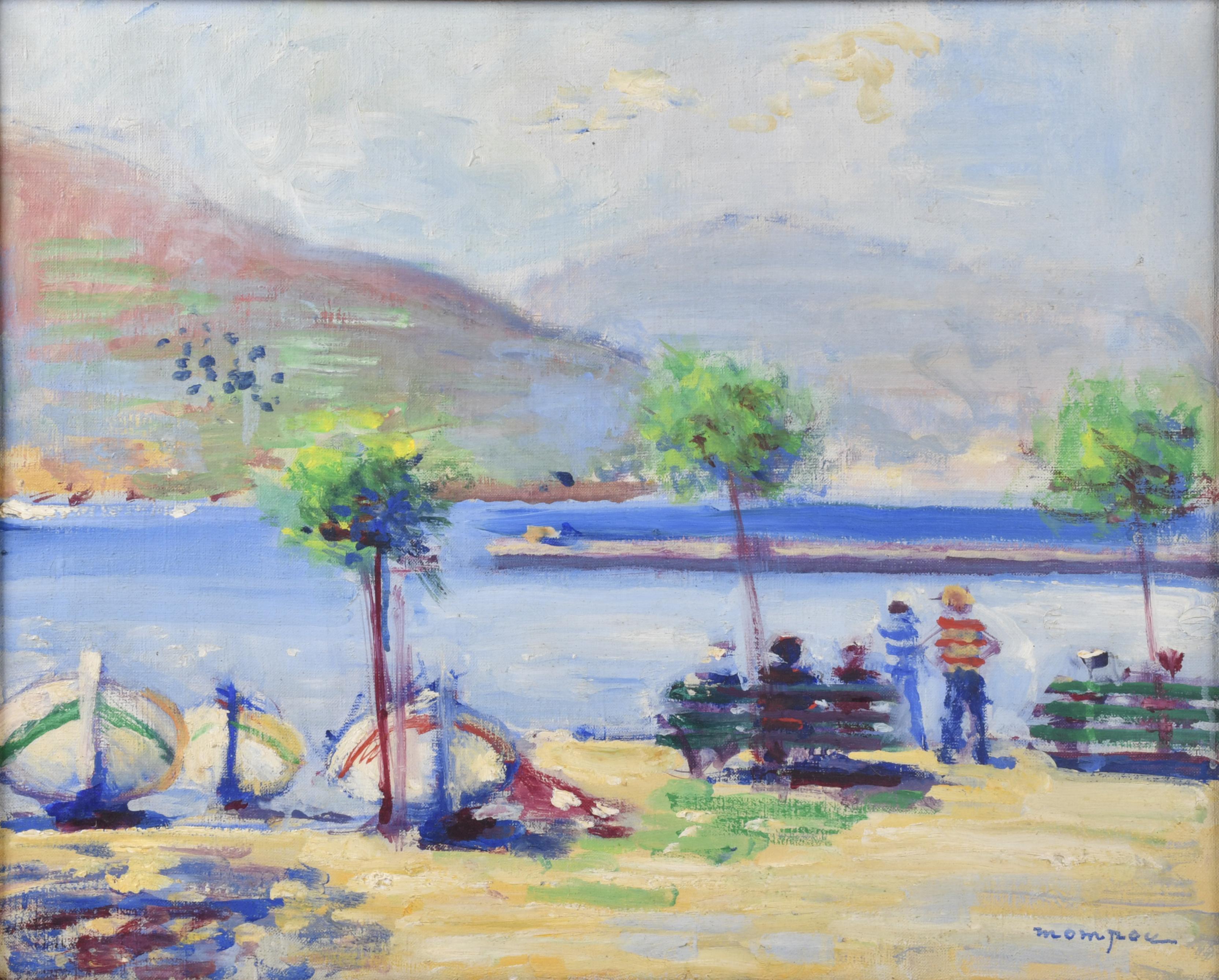 JOSEP MOMPOU (1888-1968). "Port de la Selva", 1960.