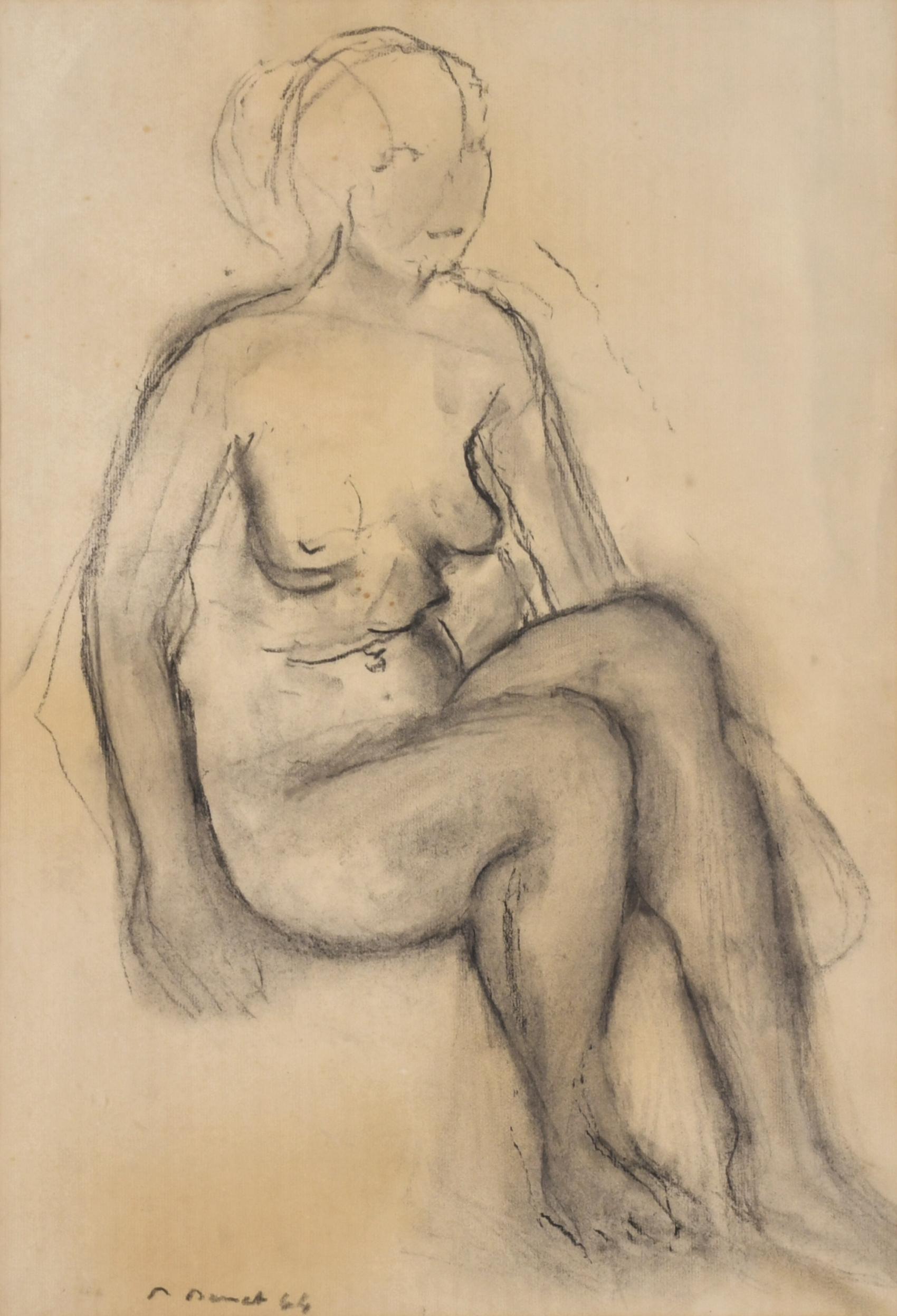 RAFAEL BENET VANCELLS (1889 -1979). "Desnudo femenino", 196