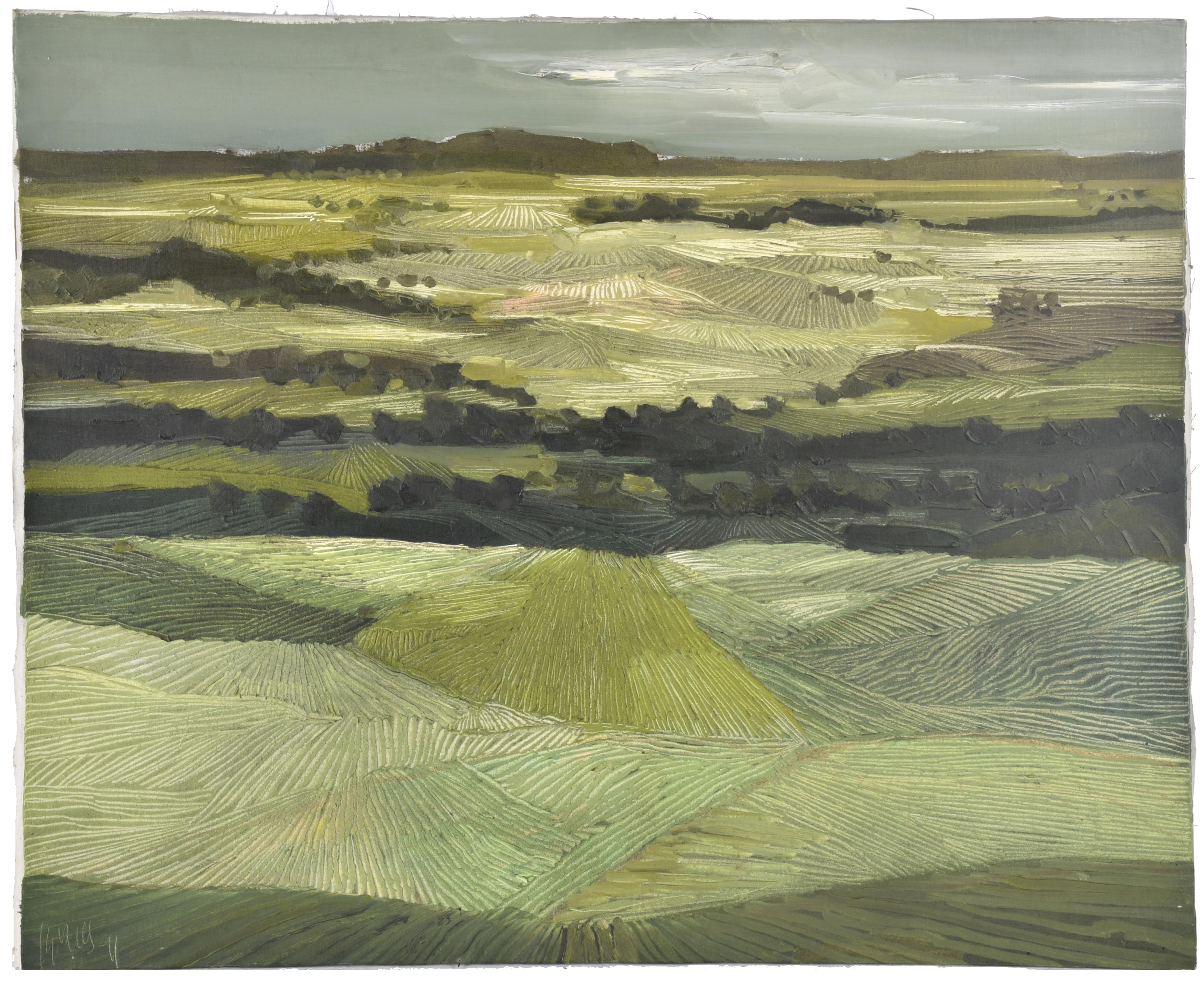  JUAN GARCÉS ESPINOSA (1935-2014).  "Paisaje".