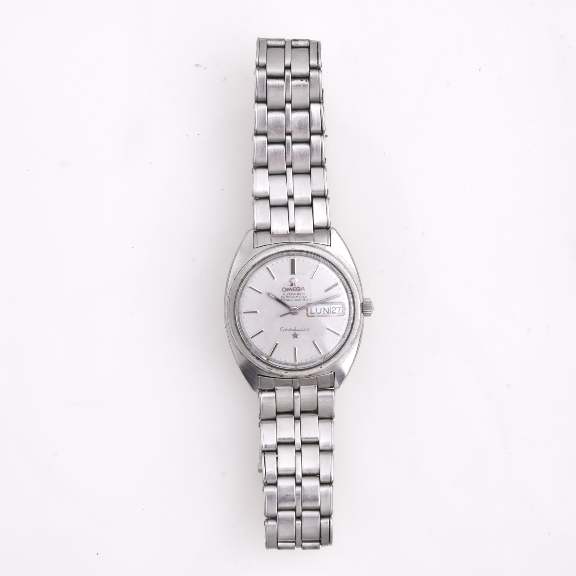 OMEGA ‘Constellation’, 1970&#39;s. Wristwatch.