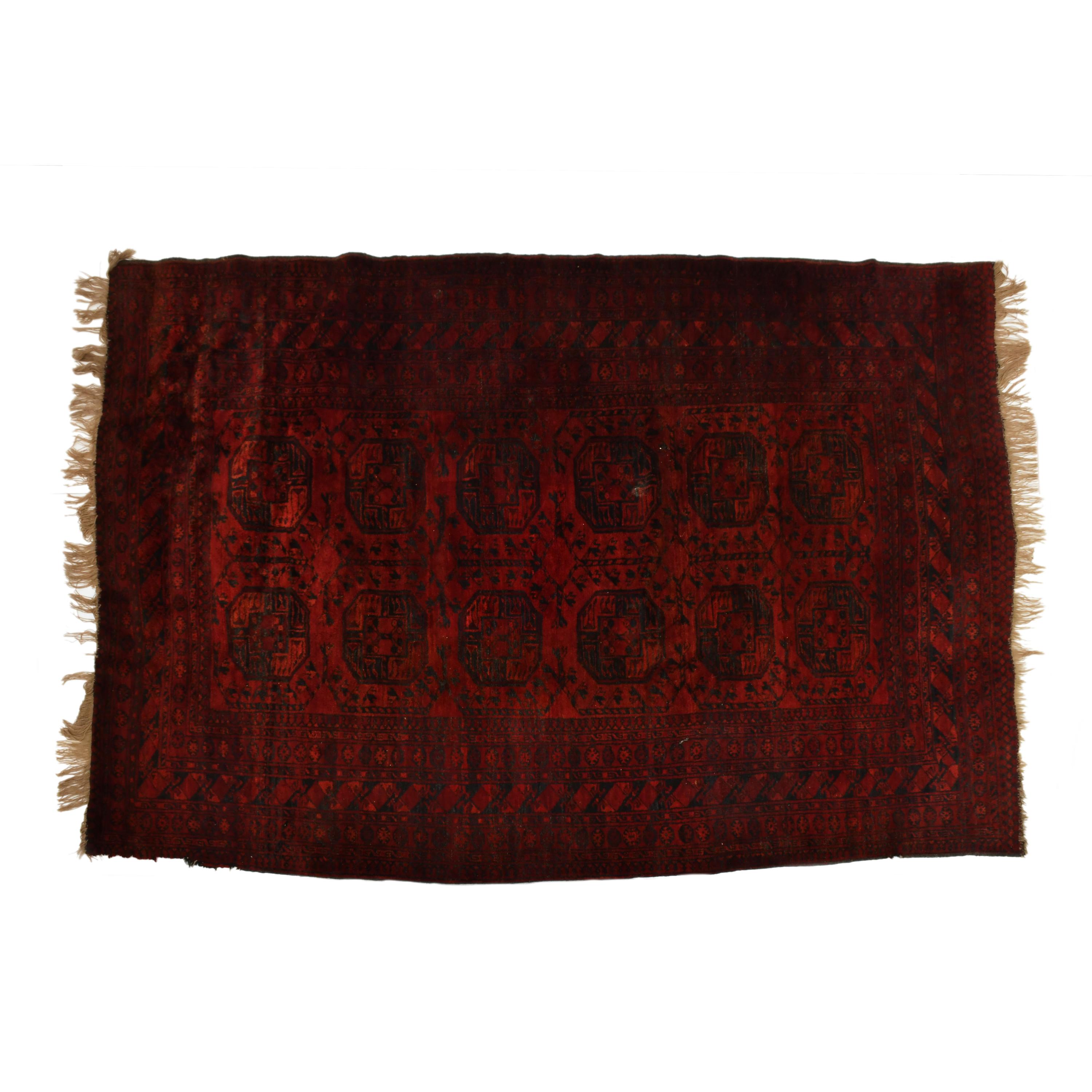 Alfombra afgana, siglo XX