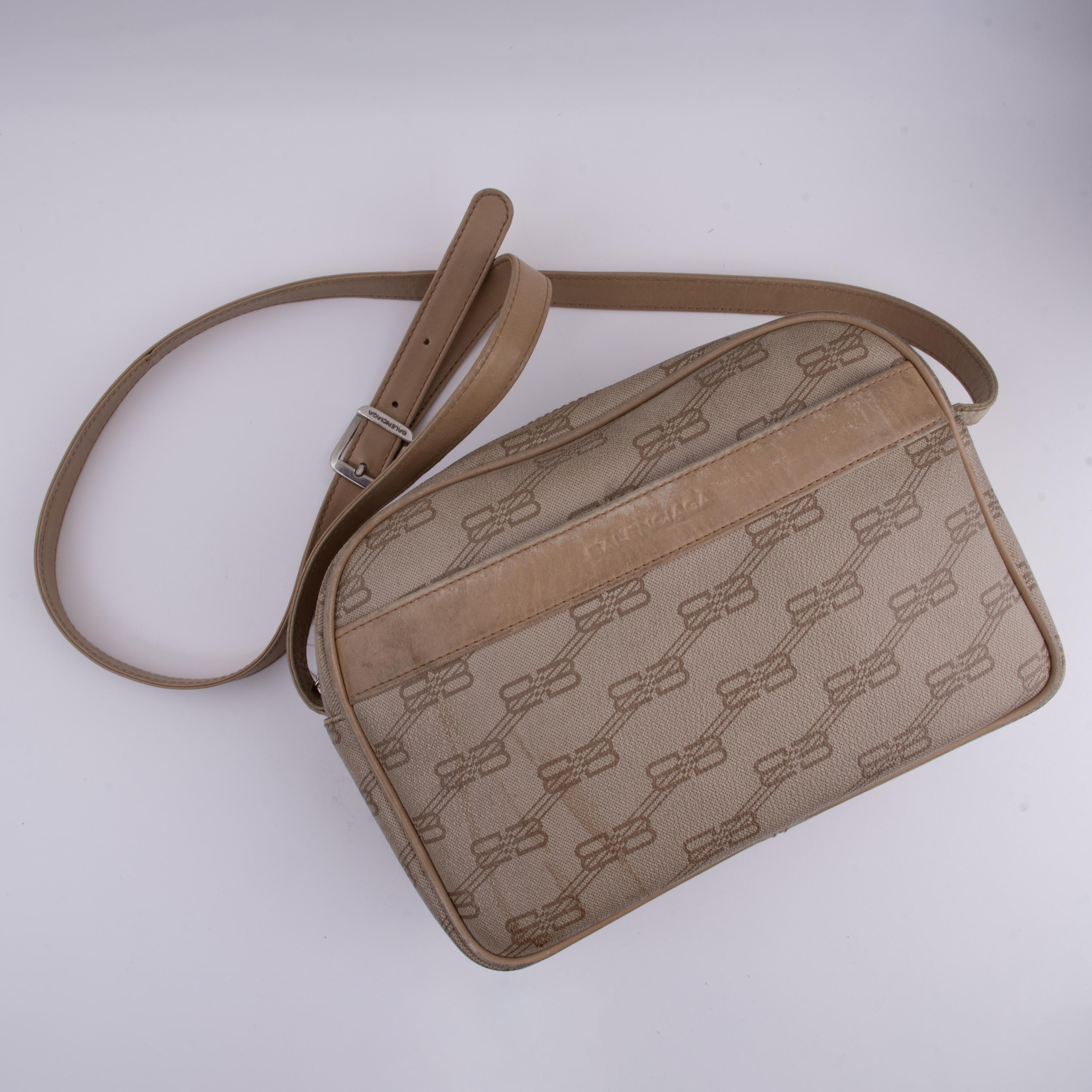 BALENCIAGA. Bag, circa 1900. 
