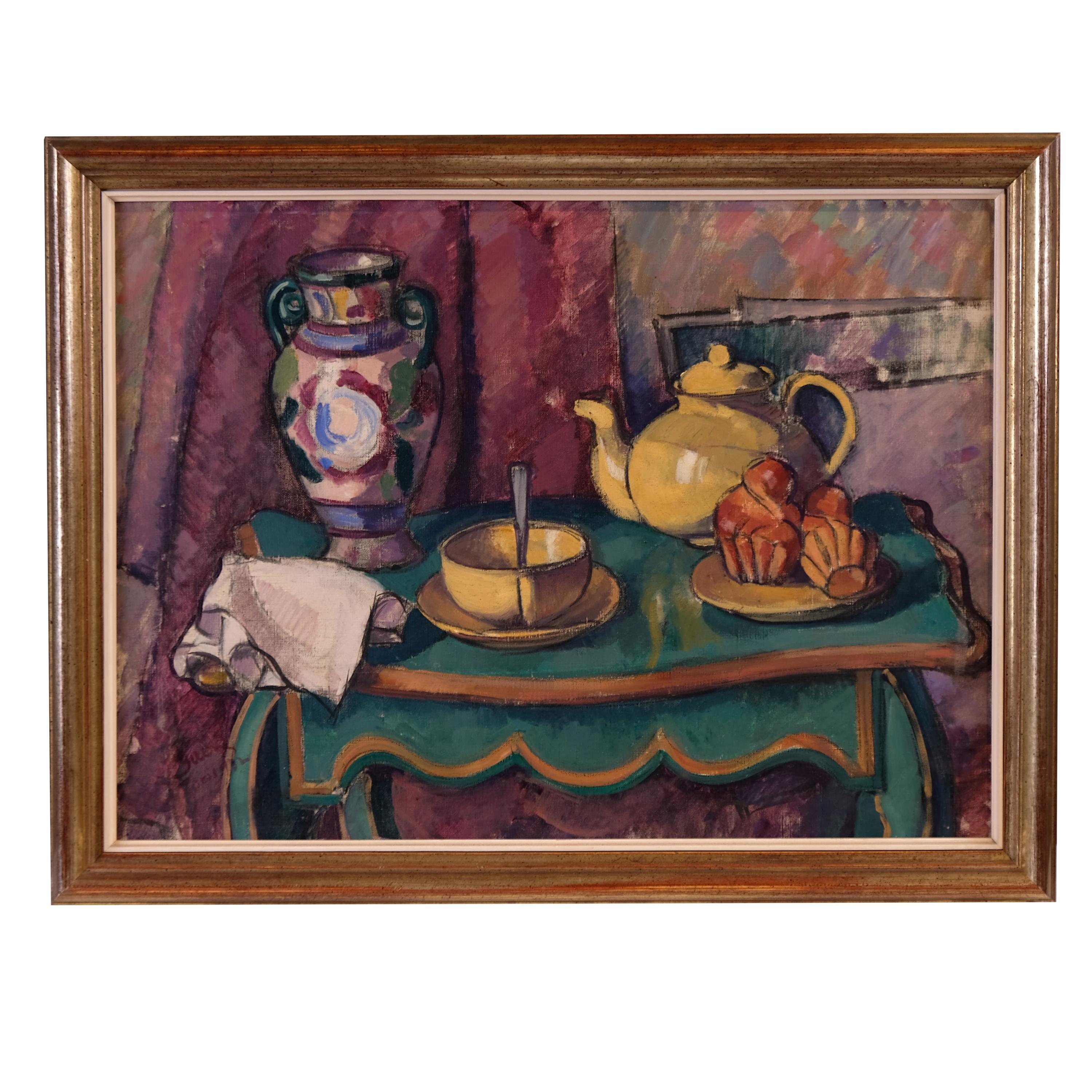 JUAN GUERÍN VENTURA (20TH CENTURY).  &#39;Still life&#39;, Paris, 1