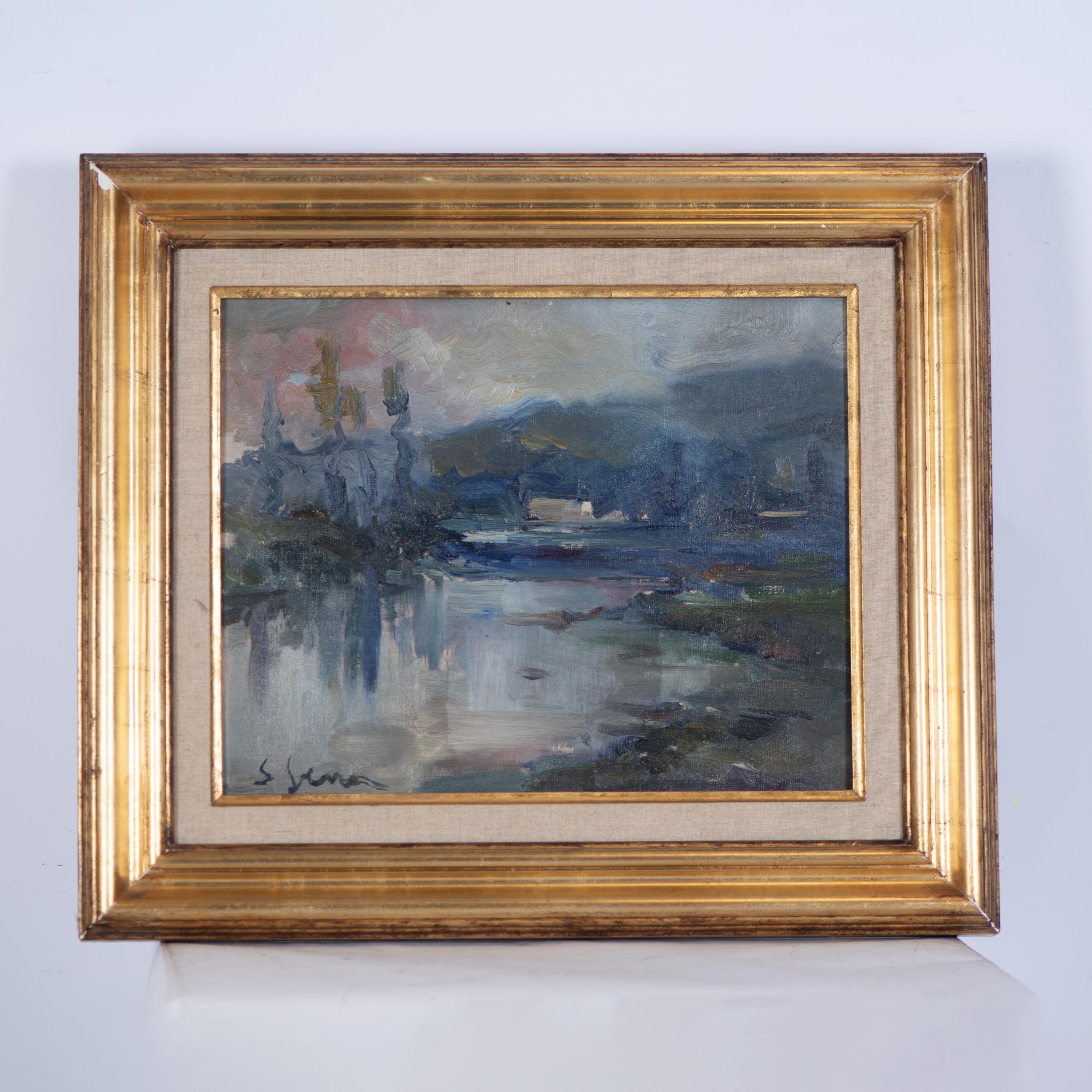 JOAN SERRA MELGOSA (1899-1970) &#39;Lake&#39;.