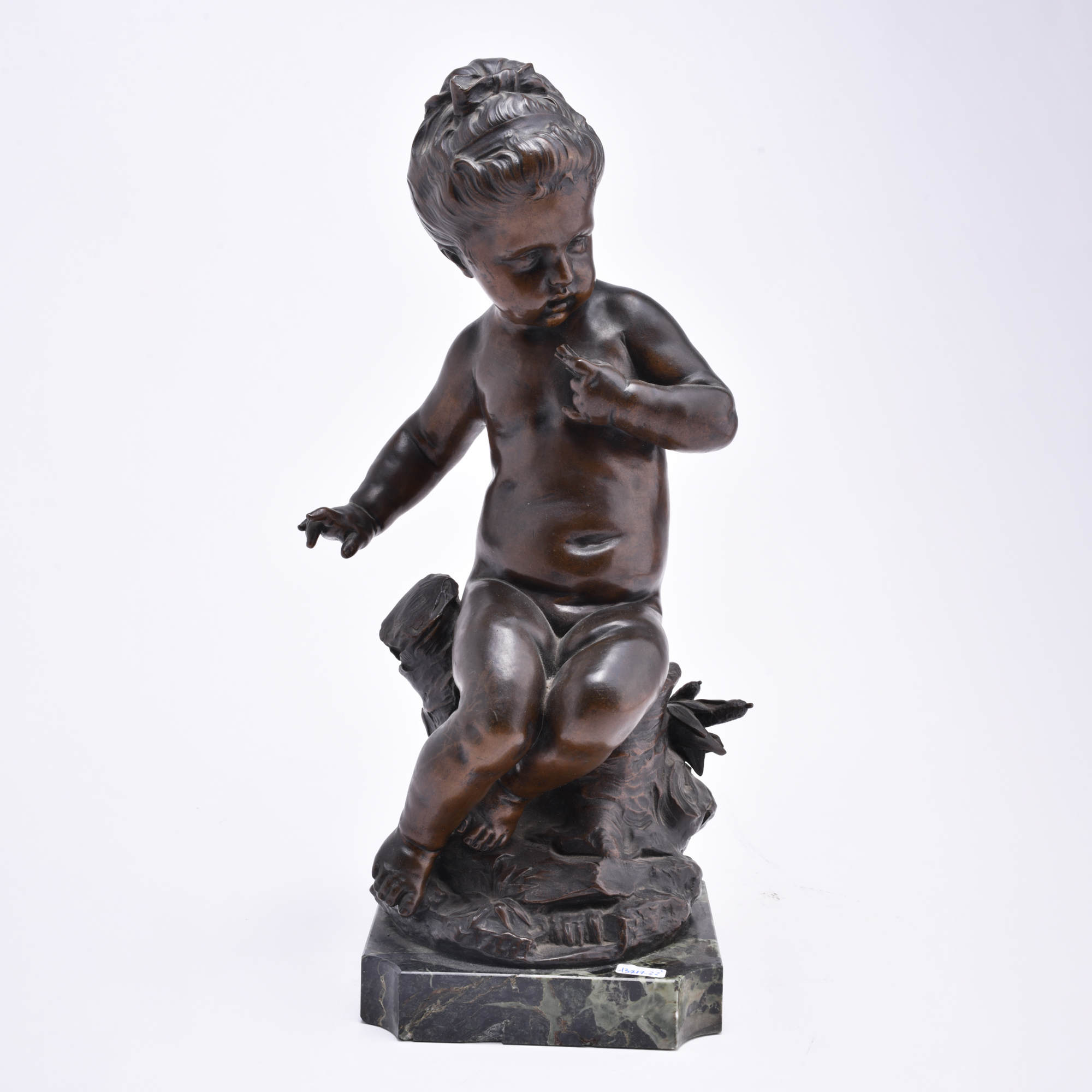 RENÉ ROZET (1858 - 1939). Pair of children.
