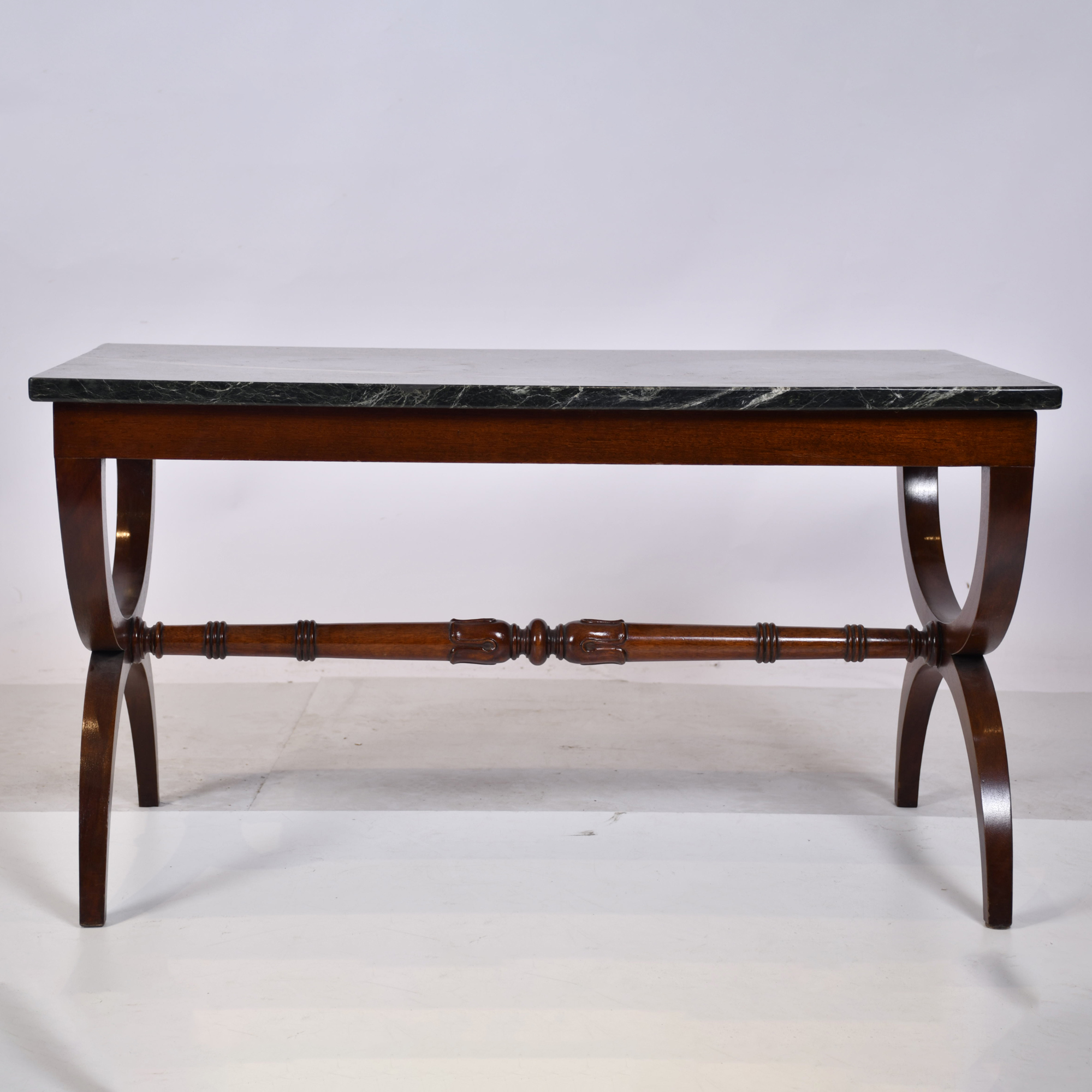 Regency-style coffee table, 20th century.