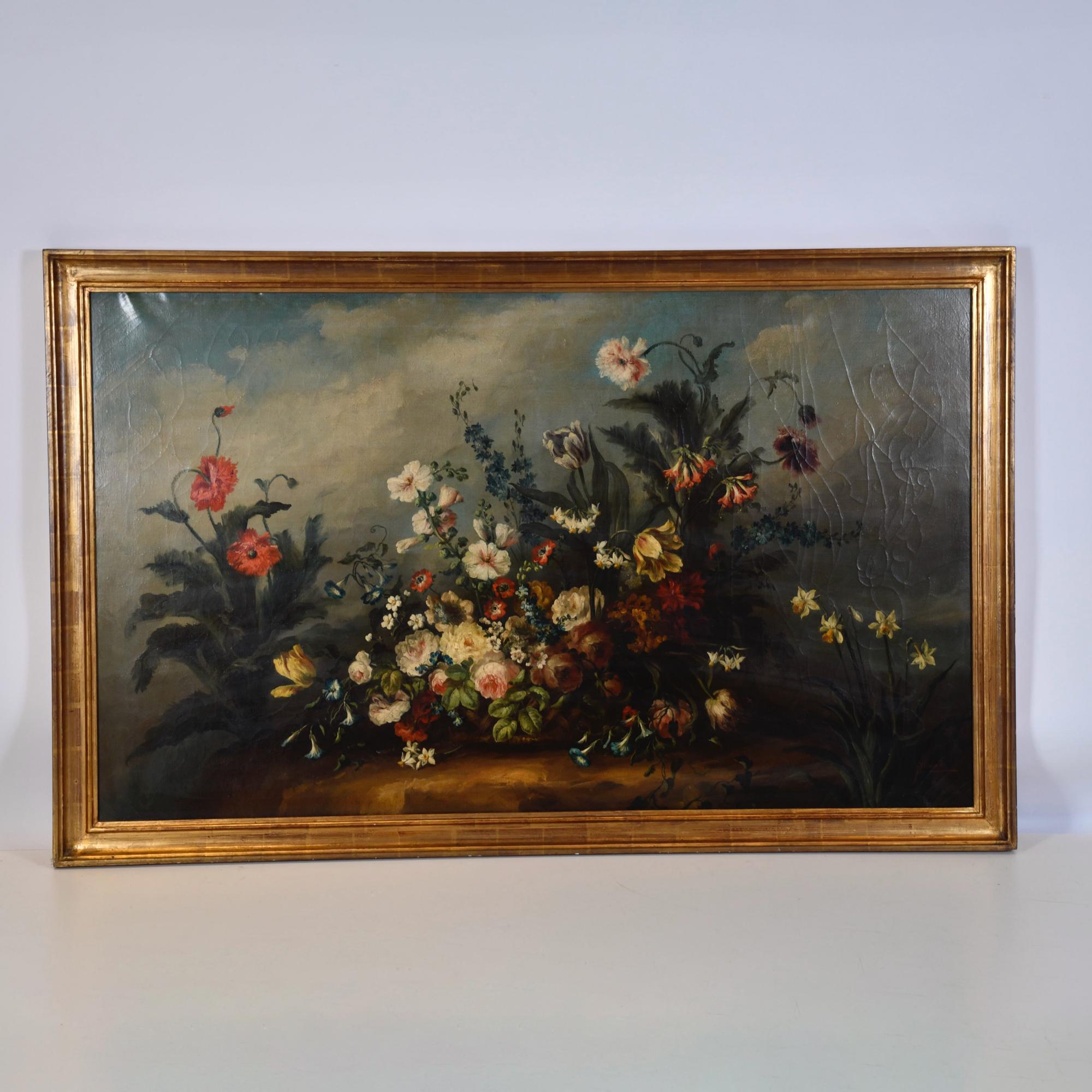 VICENTE MARTORELL (20TH CENTURY).  &#39;Still life with flowers