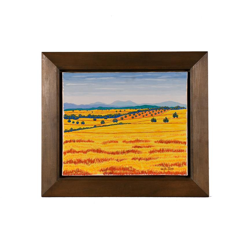 GASPAR RIERA (1922).  "Campos amarillos".