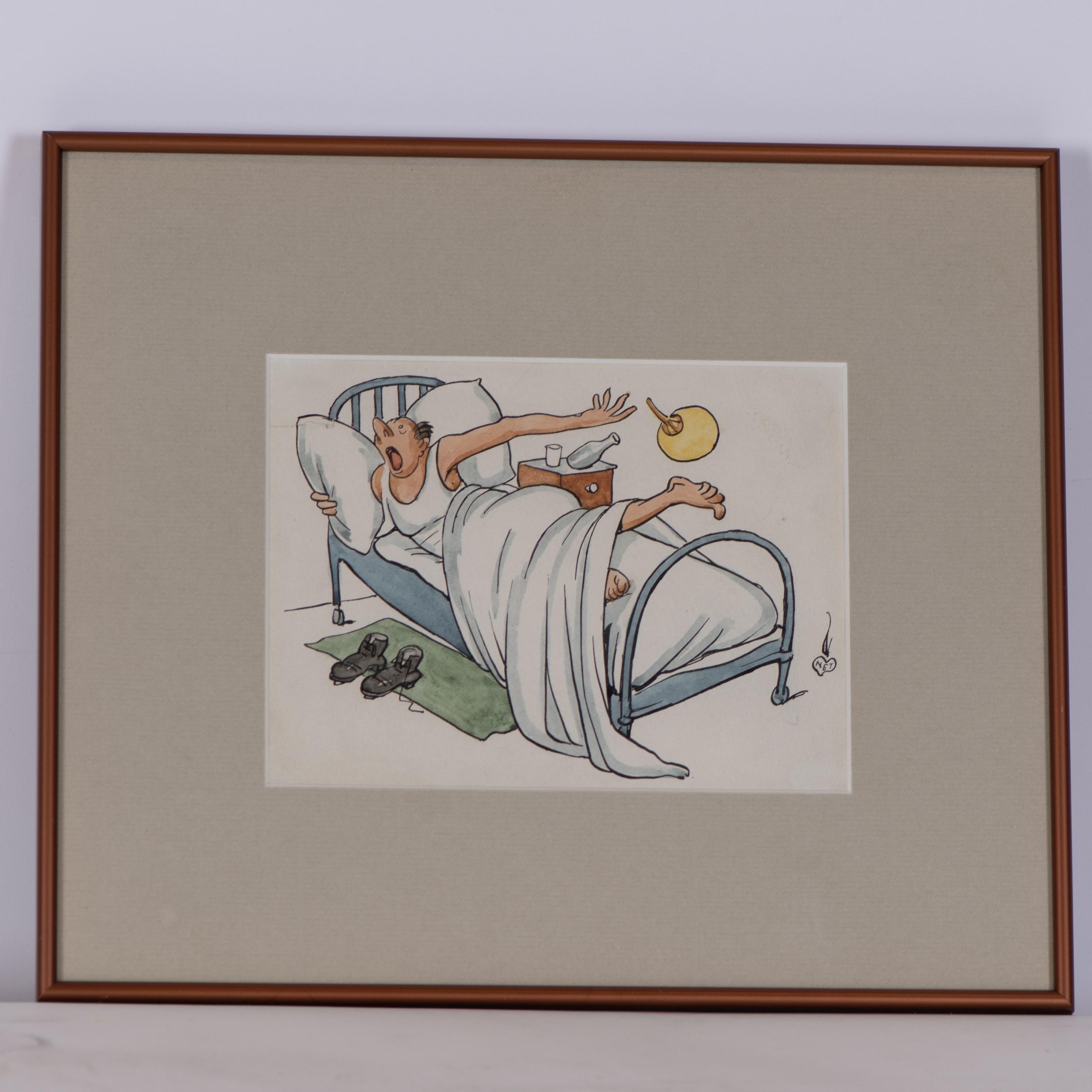 GAIETÀ CORNET PALAU (1878-1945). Comic illustration