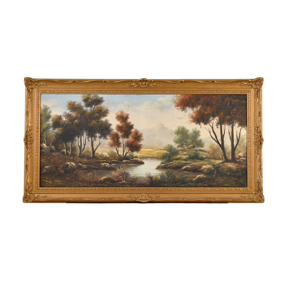 ESCUELA CATALANA, SIGLO XX. "Paisaje".