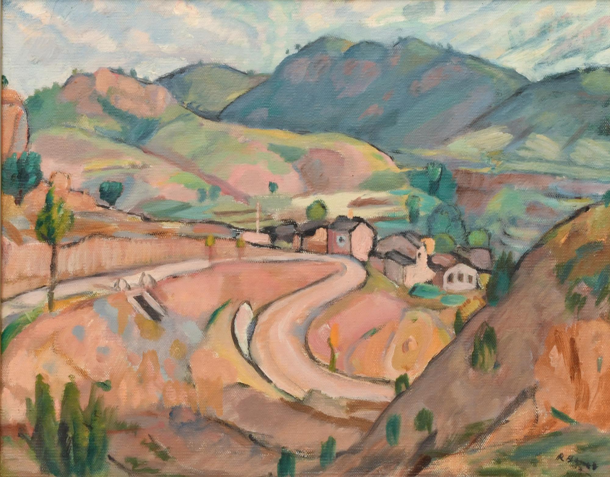 RAFAEL BENET VANCELLS (1889 -1979). 'Landscape'.
