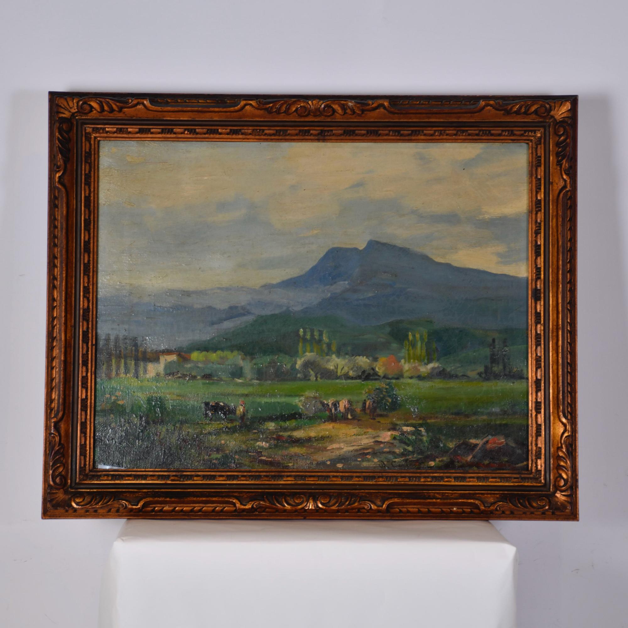 DOMINGO CARLES ROSICH (1888-1962). &#39;Landscape&#39;, 1931.