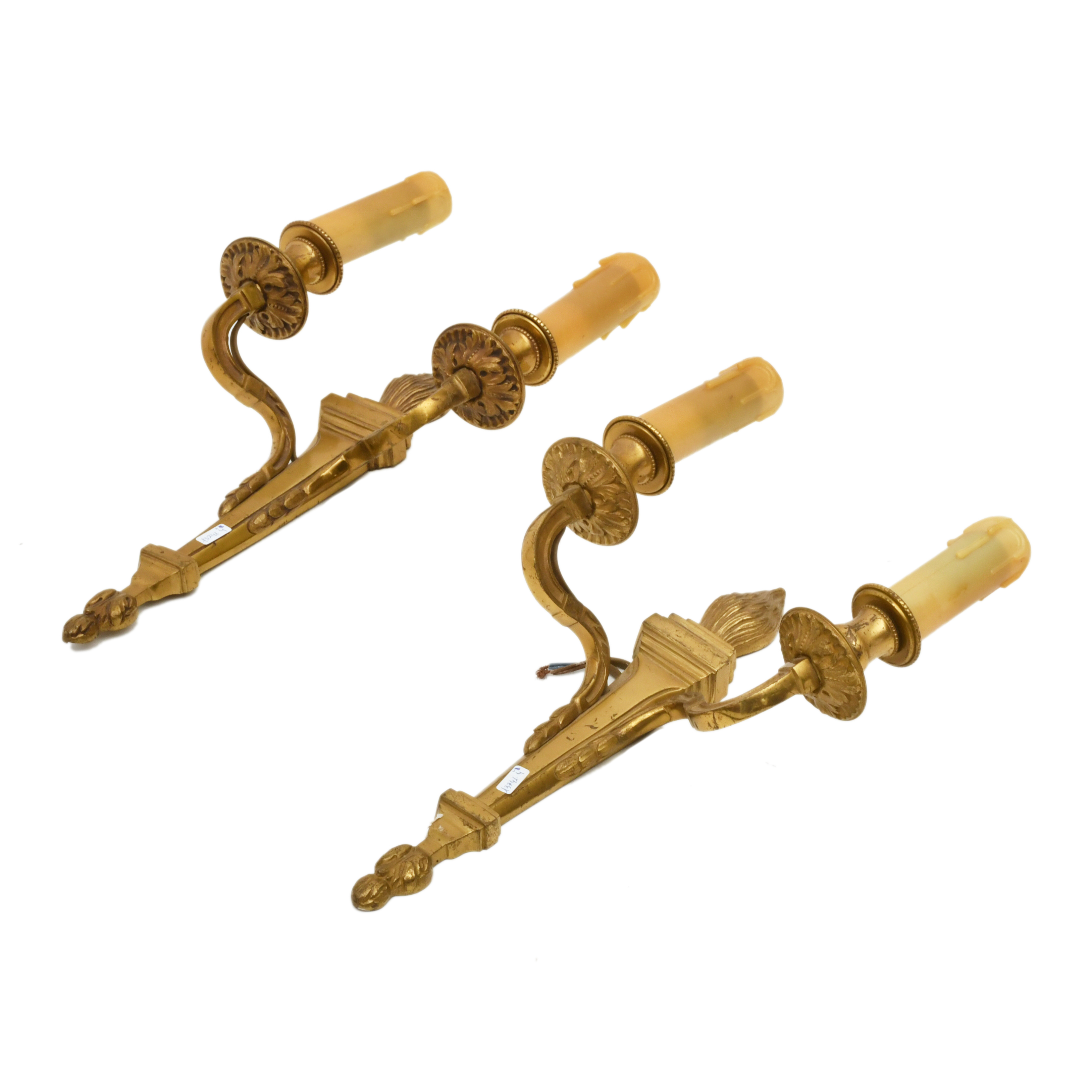 Pareja de apliques estilo Luis XIV, siglo XX