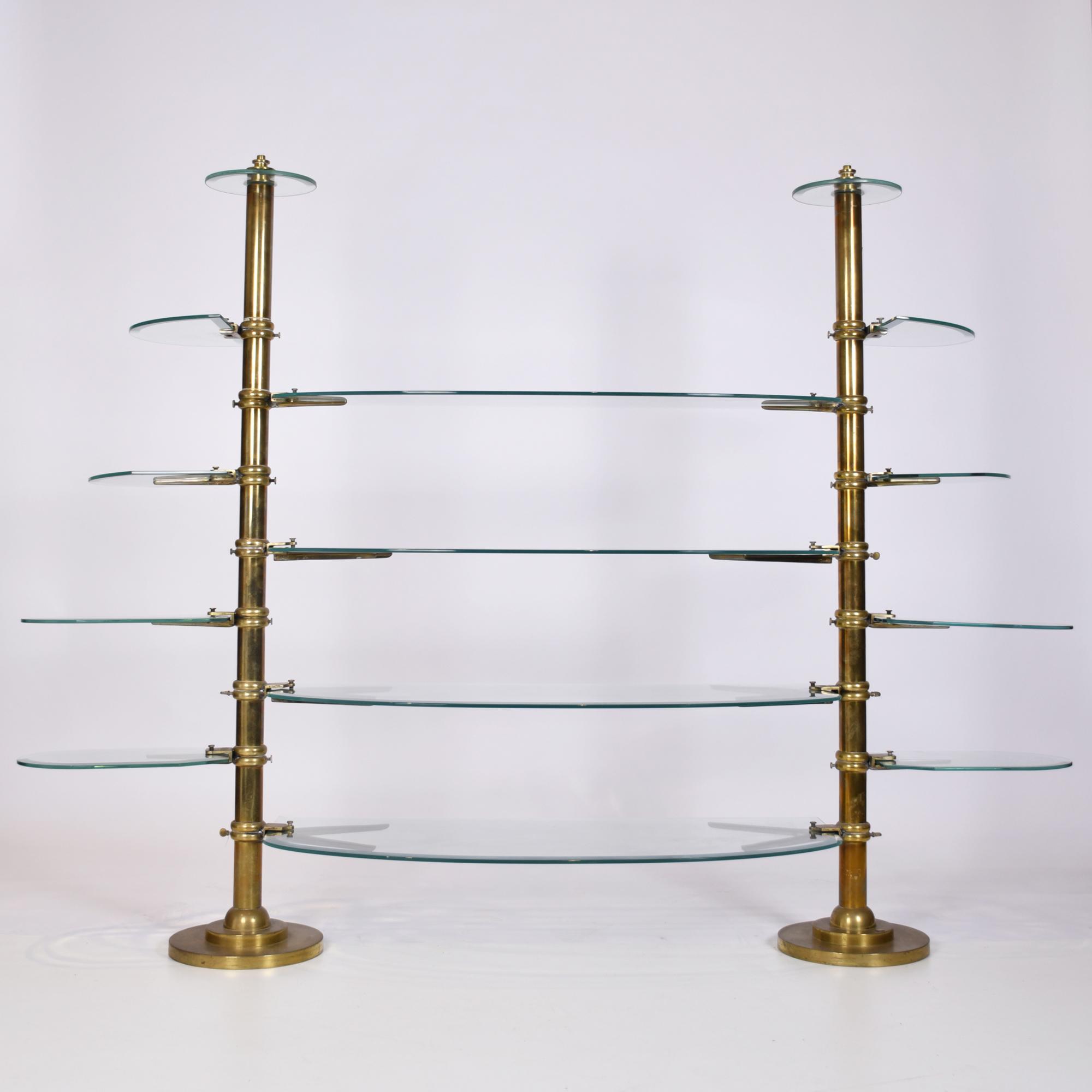 AFTER MAISON BAGUES MODELS. Shelving unit, second half of t