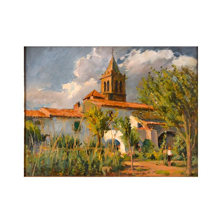 OLEGUER JUNYENT SANS (1876-1958). "Masanet", 1941.