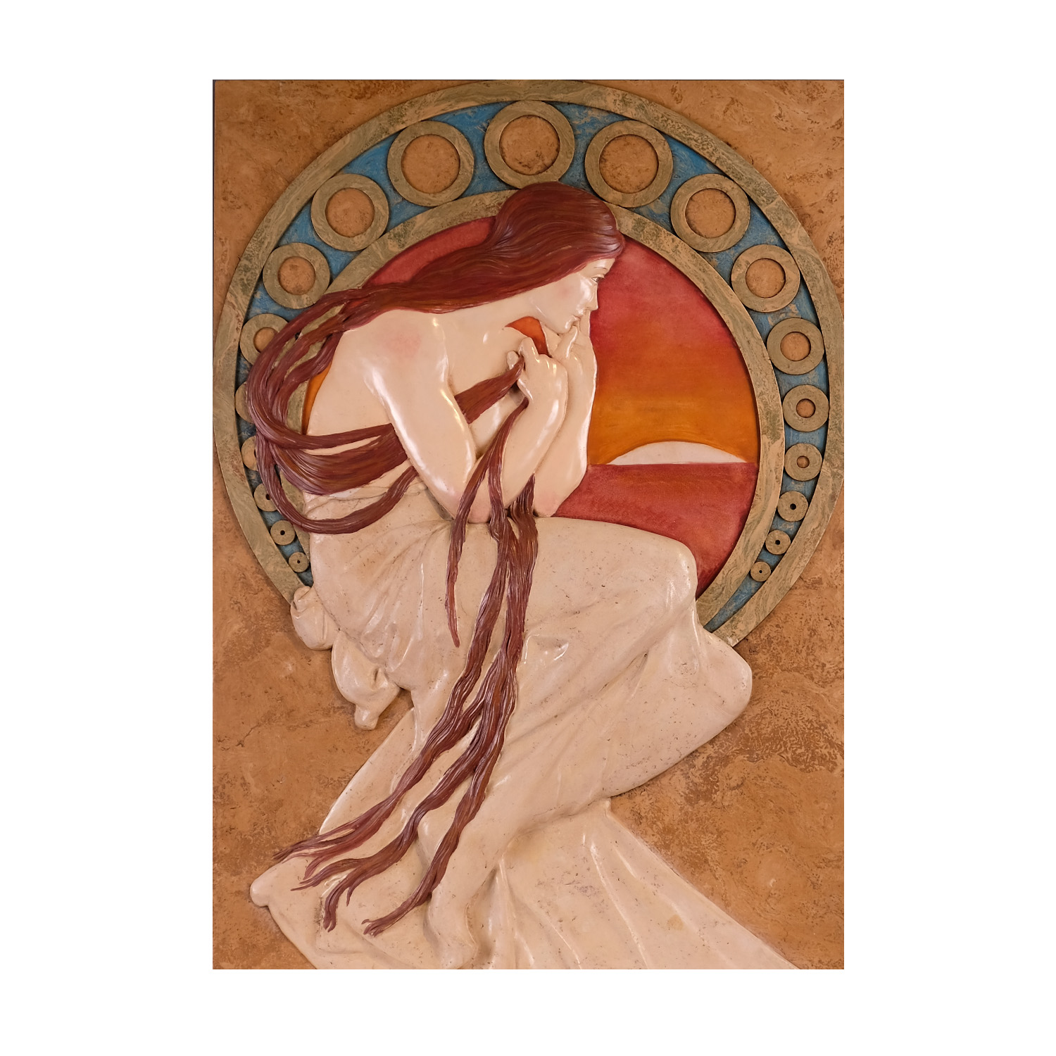 ENRIQUE OREJUDO MENDO AFTER MODELS BY  ALPHONSE MUCHA (1860