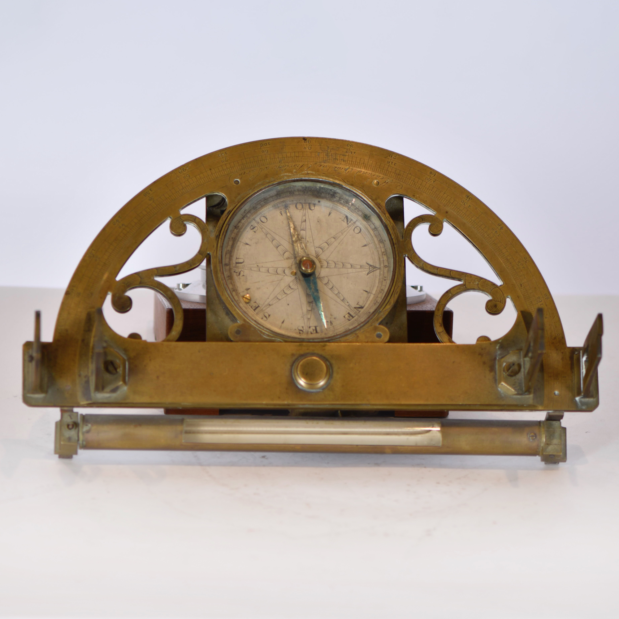 French graphometer, late 18th century - early 19th century.