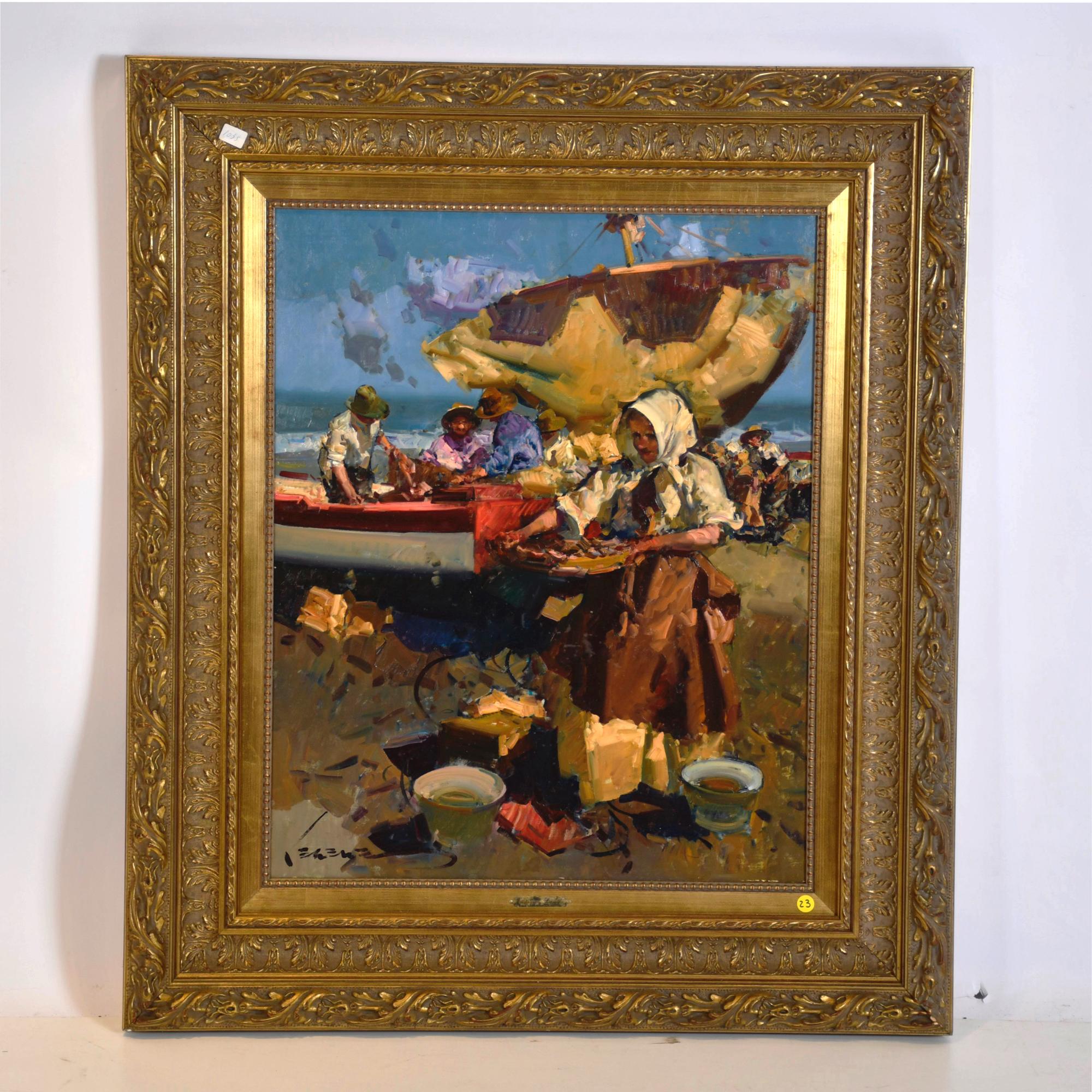 EUSTAQUIO SEGRELLES (1936). &#39;La Malvarrosa&#39;, 2003.