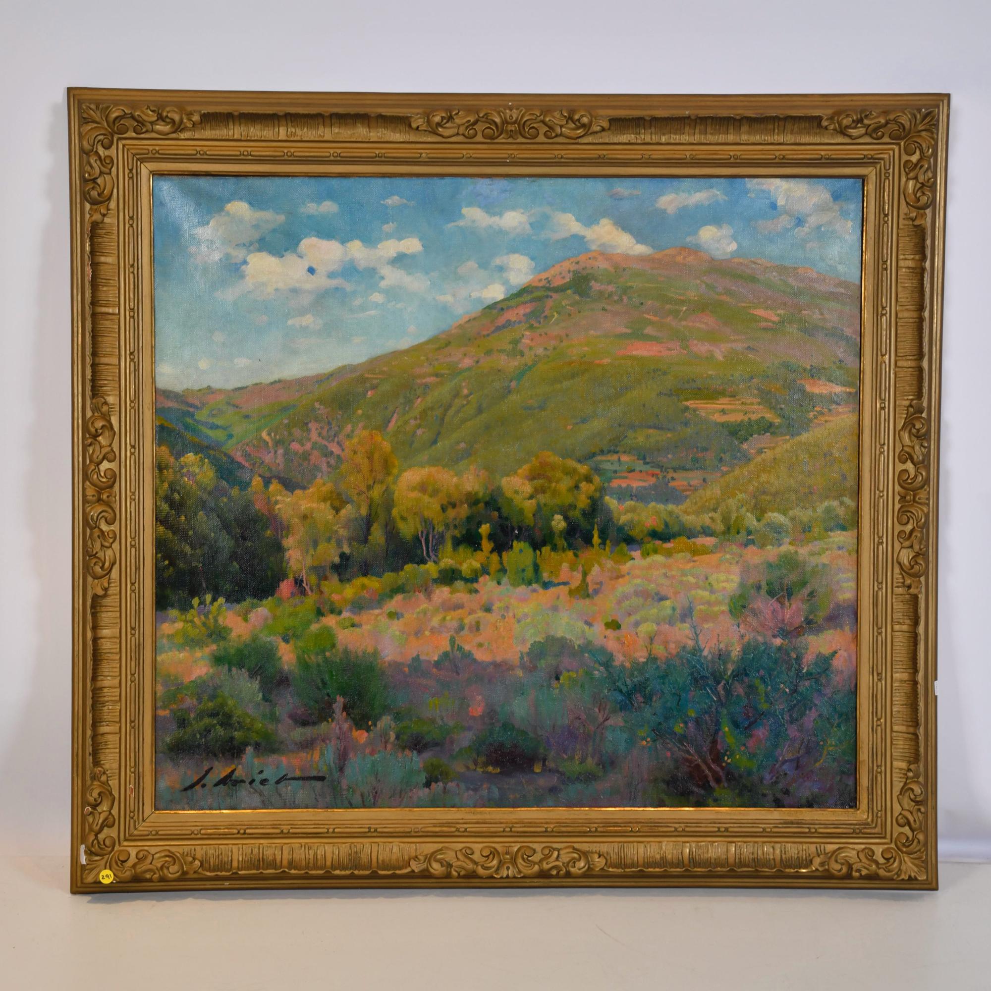 JOSE ARIET OLIVES (1885-?). &#39;Landscape&#39;.