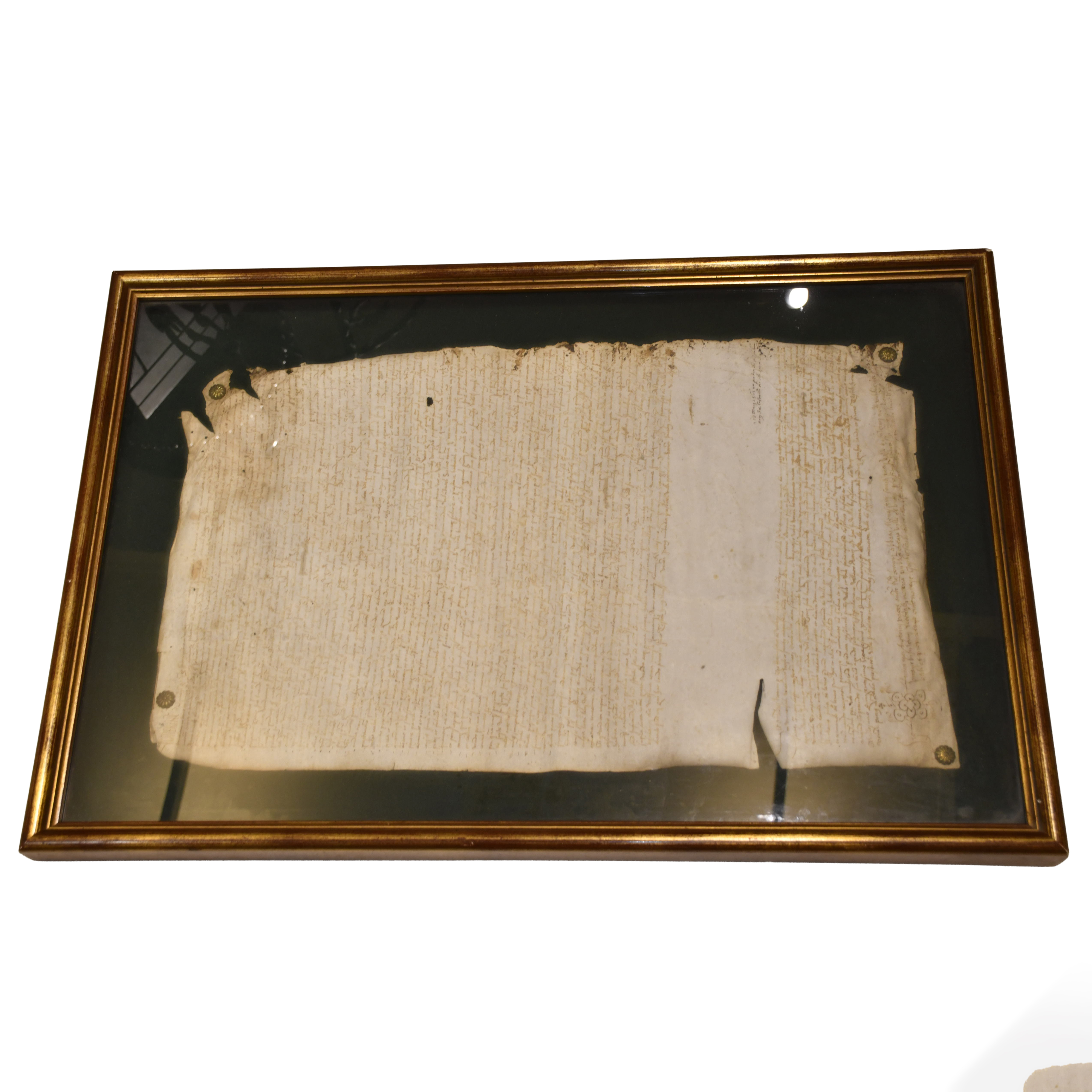 ATTRIBUTED TO THE CATALAN-ARGONESE SCHOOL, notarial documen