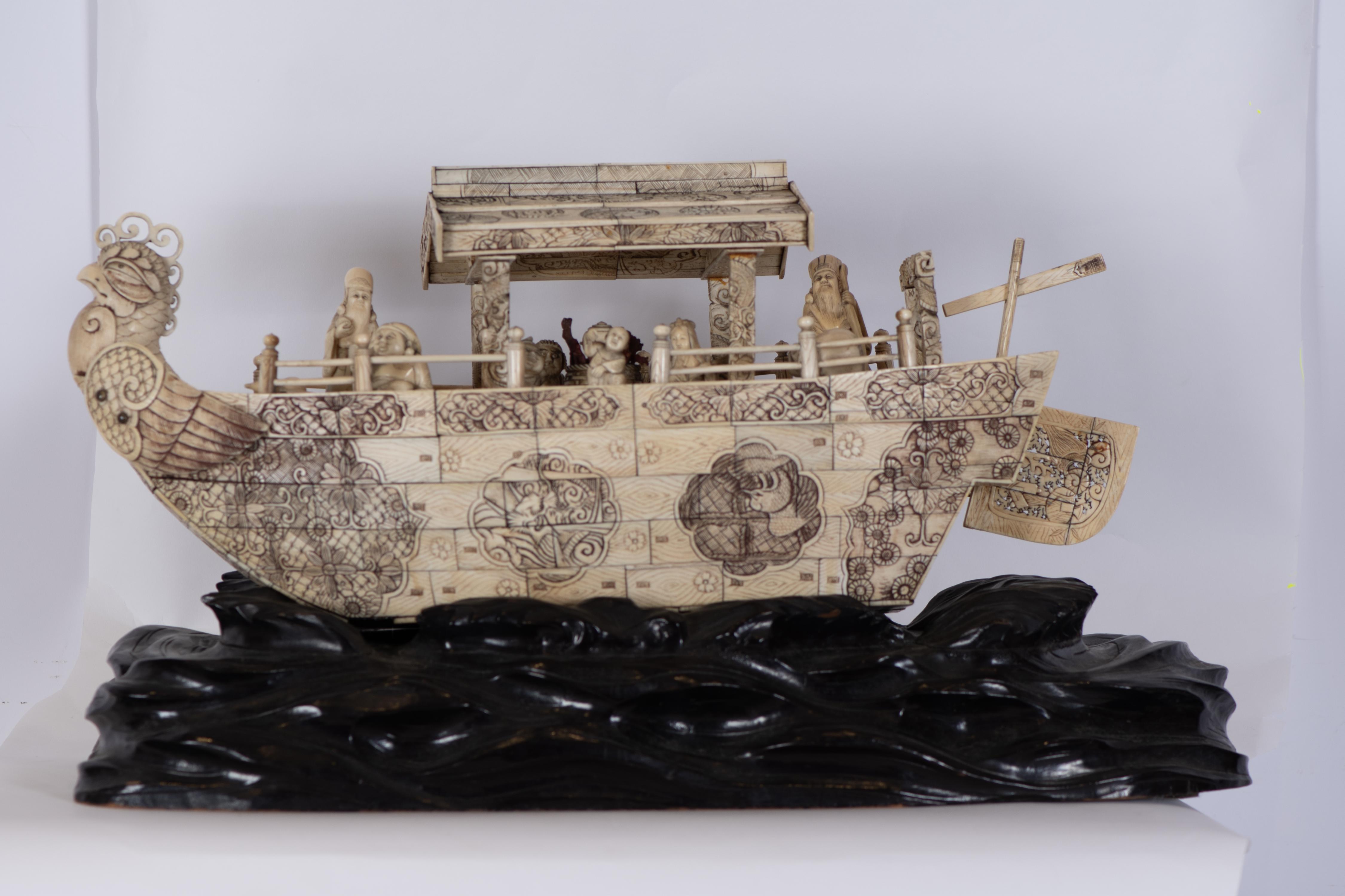 END 19TH - EARLY 20TH CENTURIES JAPANESE SCHOOL. Takarabune.
