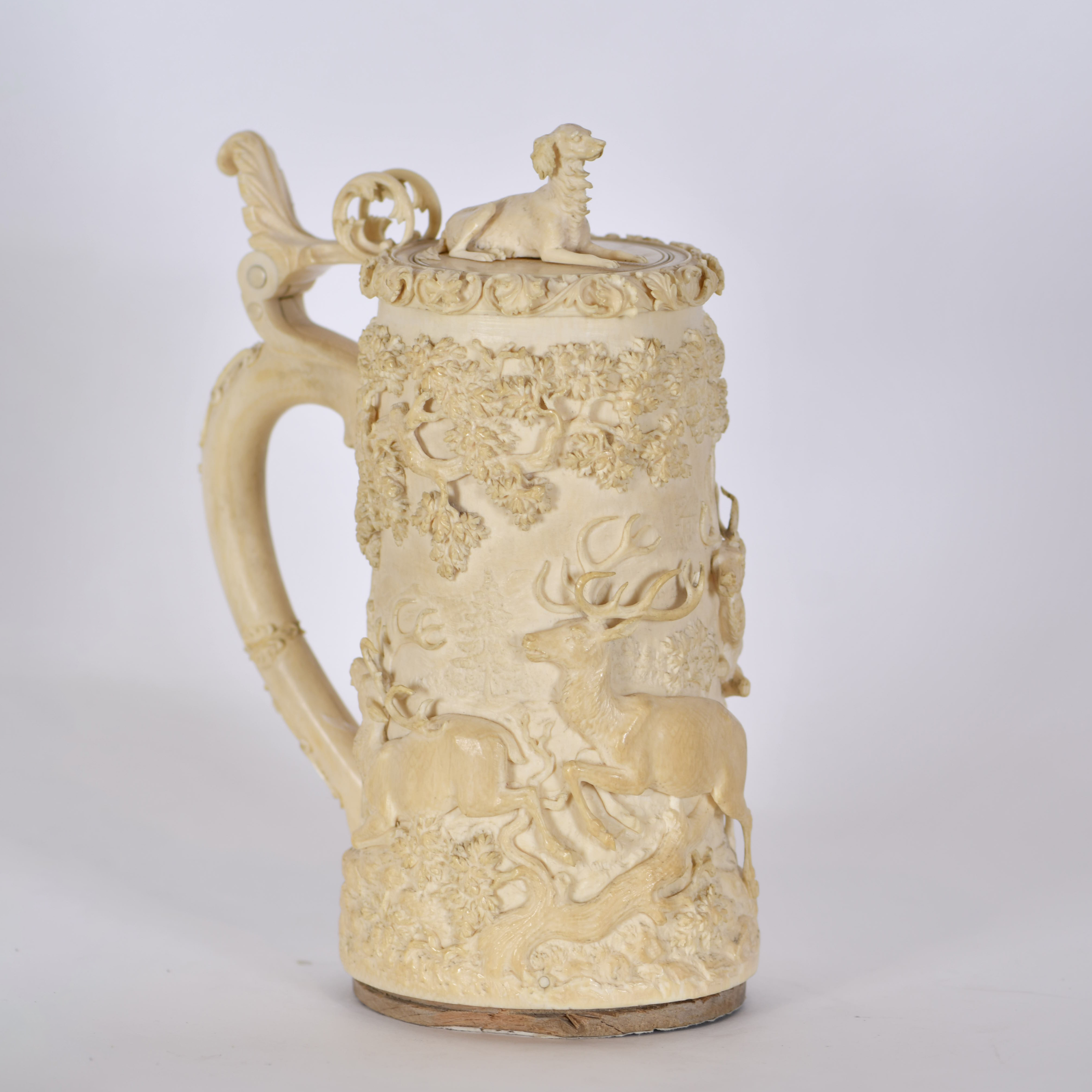 AFTER MODELS FROM SOUTHERN GERMANY, Tankard, 19th century.