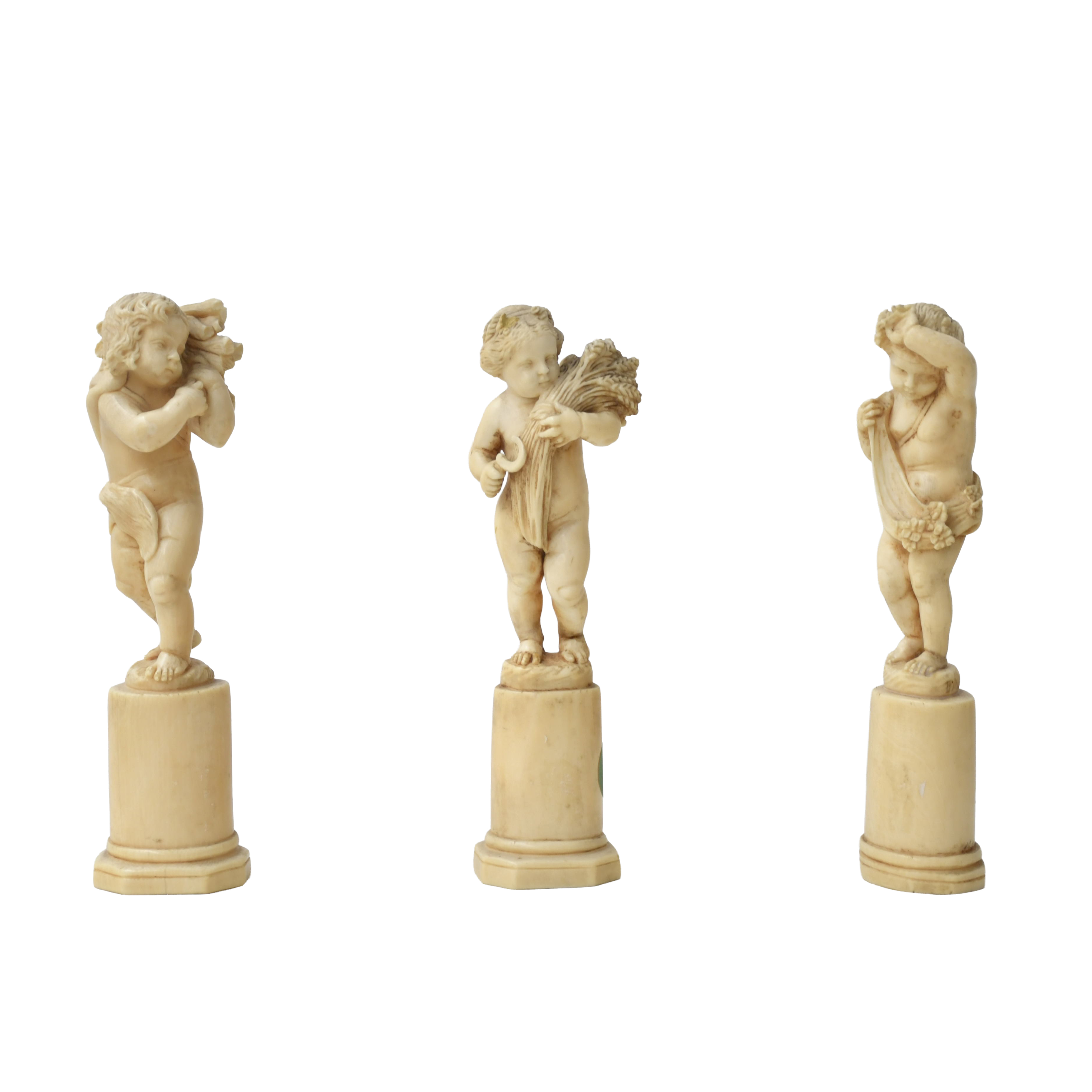 SECOND HALF OF 19TH CENTURY FRENCH SCHOOL. Set of three agr