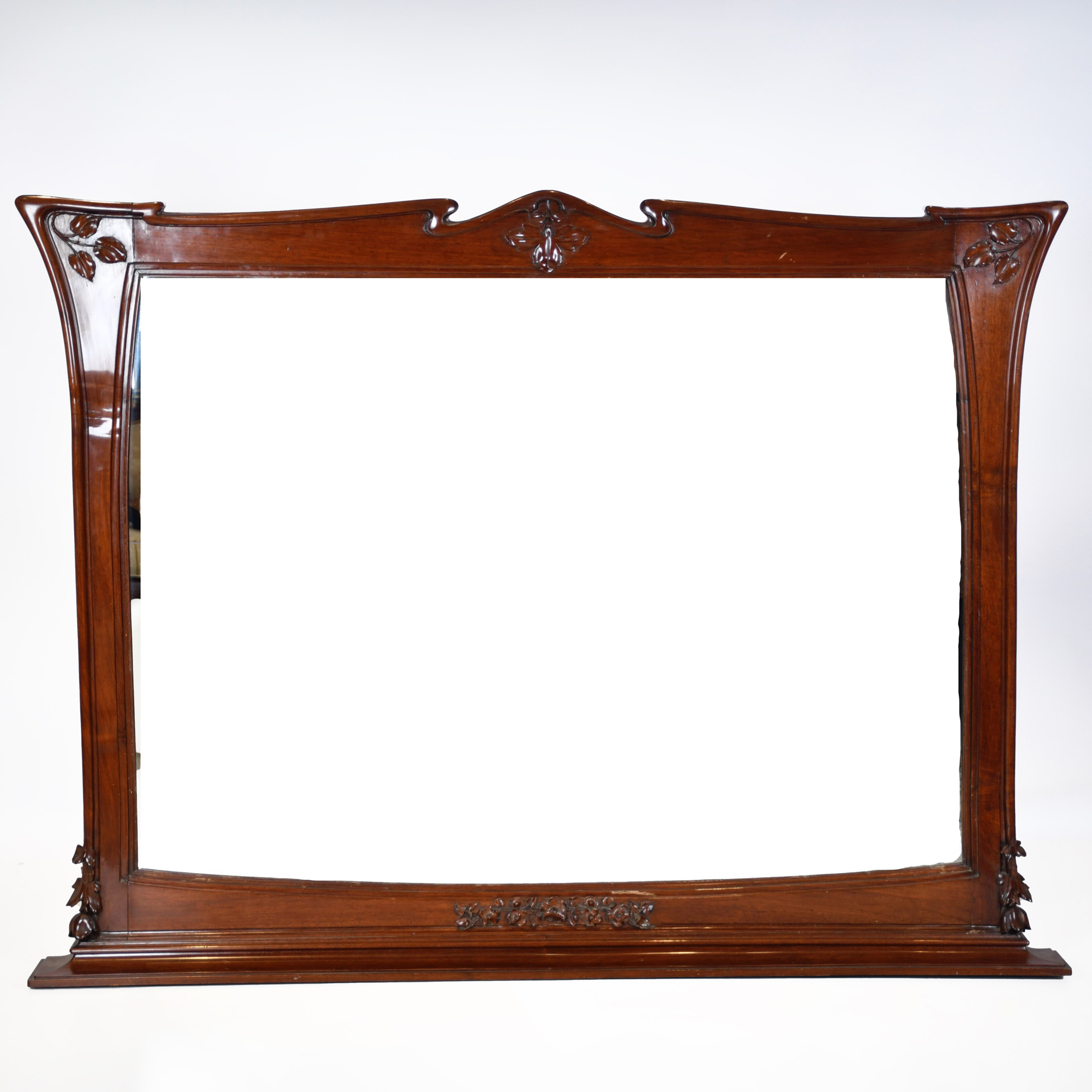 Modernist mirror, early 20th century.