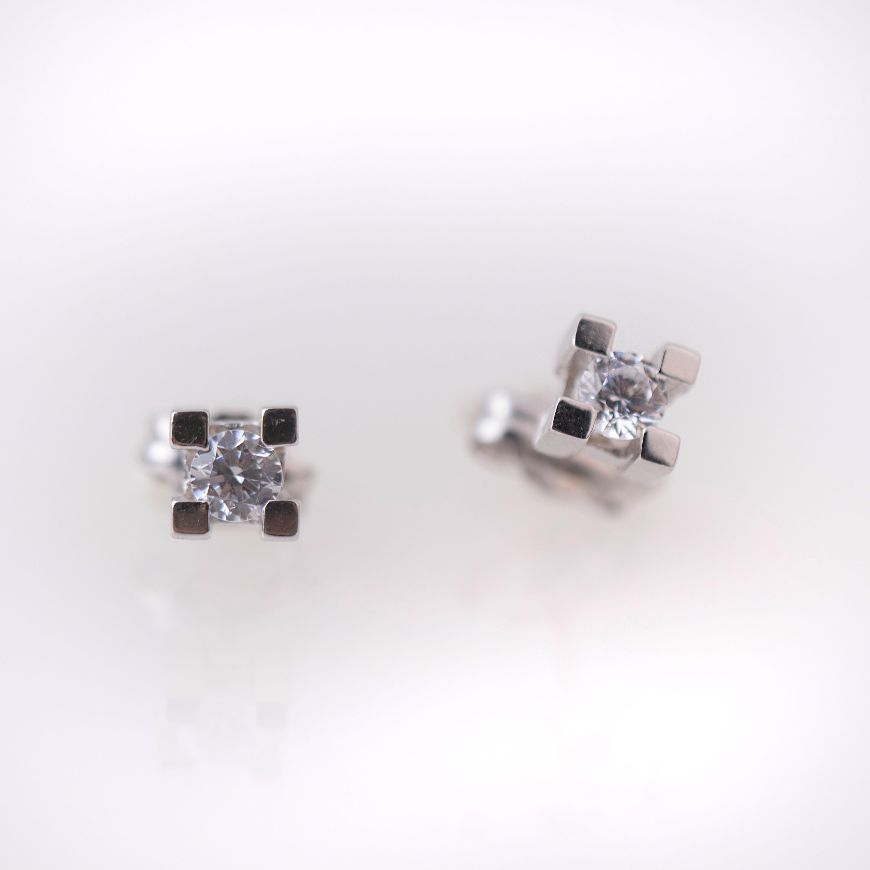 Stud earrings