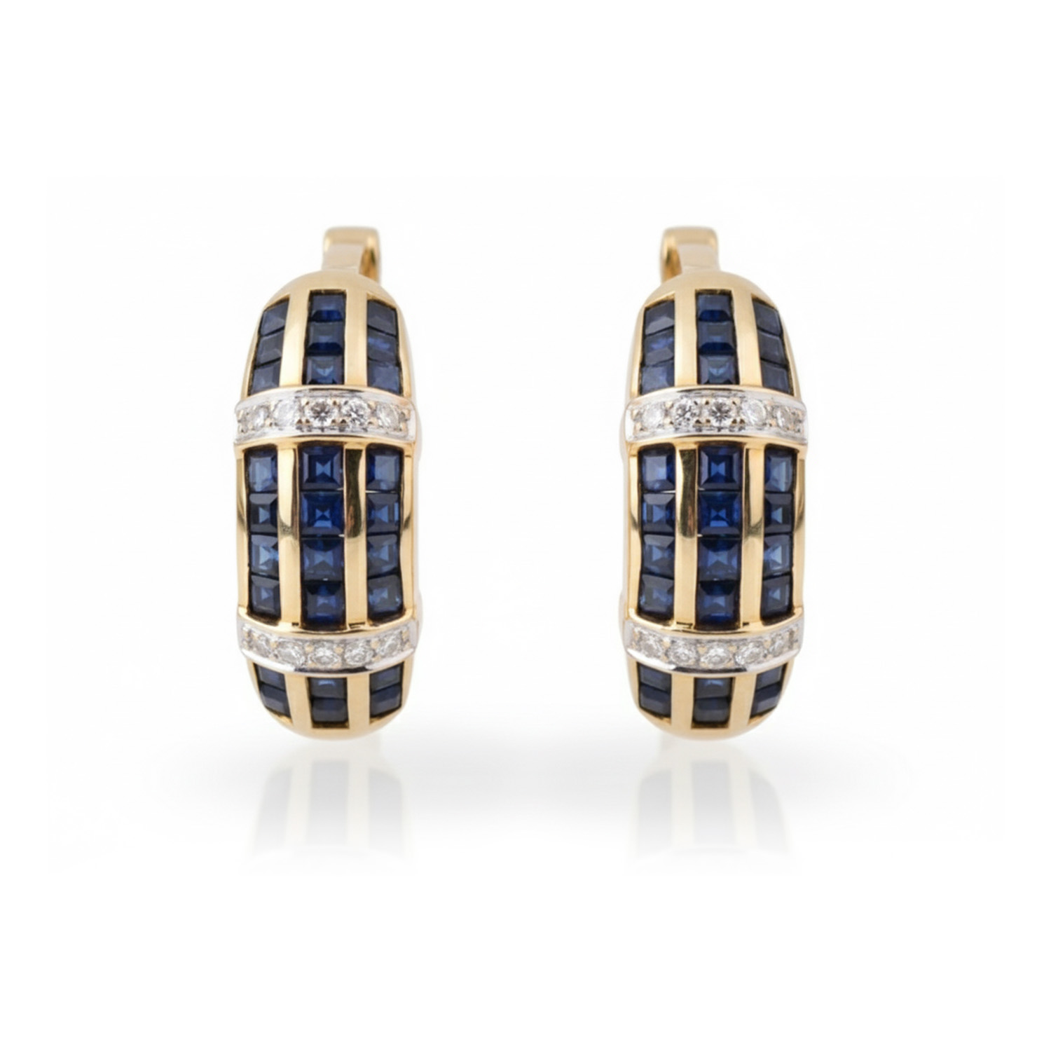 Sapphire earrings